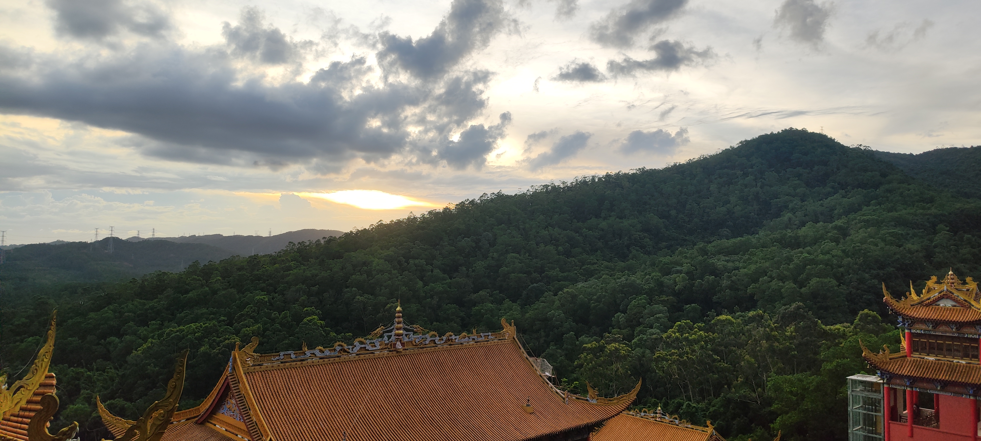 大岭山森林公园观音寺图片