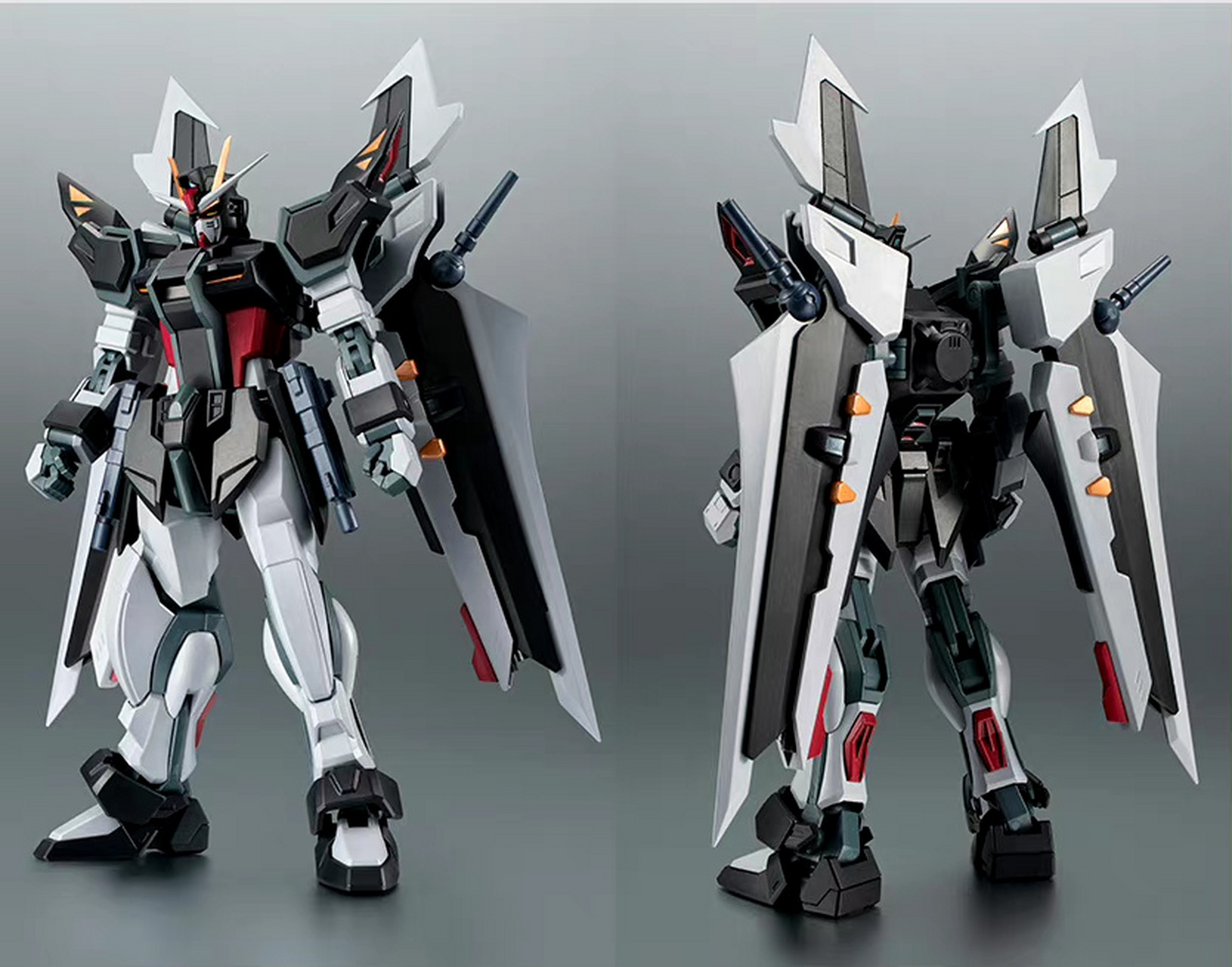 模型欣赏:robot魂 gat-x105e aqm/e-x09s 漆黑强袭高达 ver. a.n.i.m.