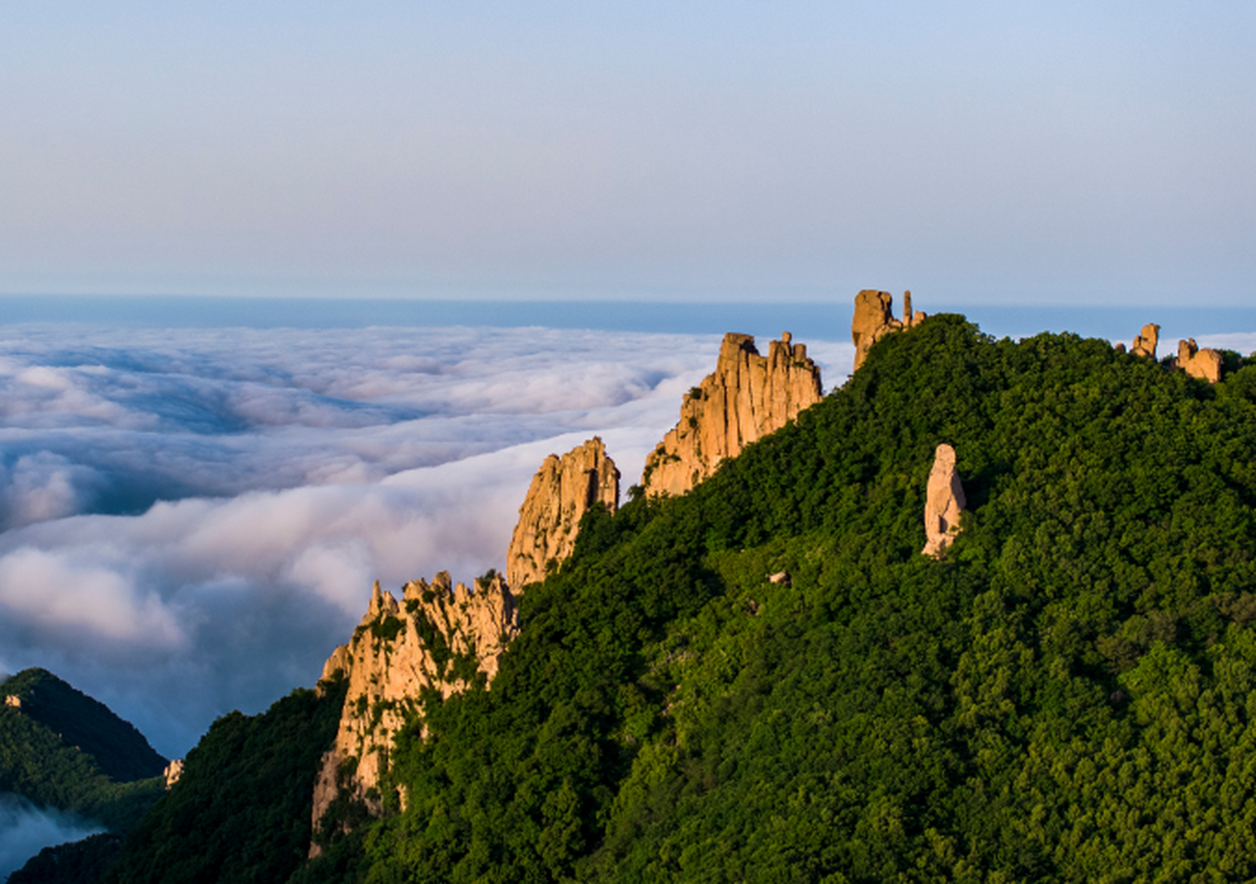 秦皇岛海纳山图片