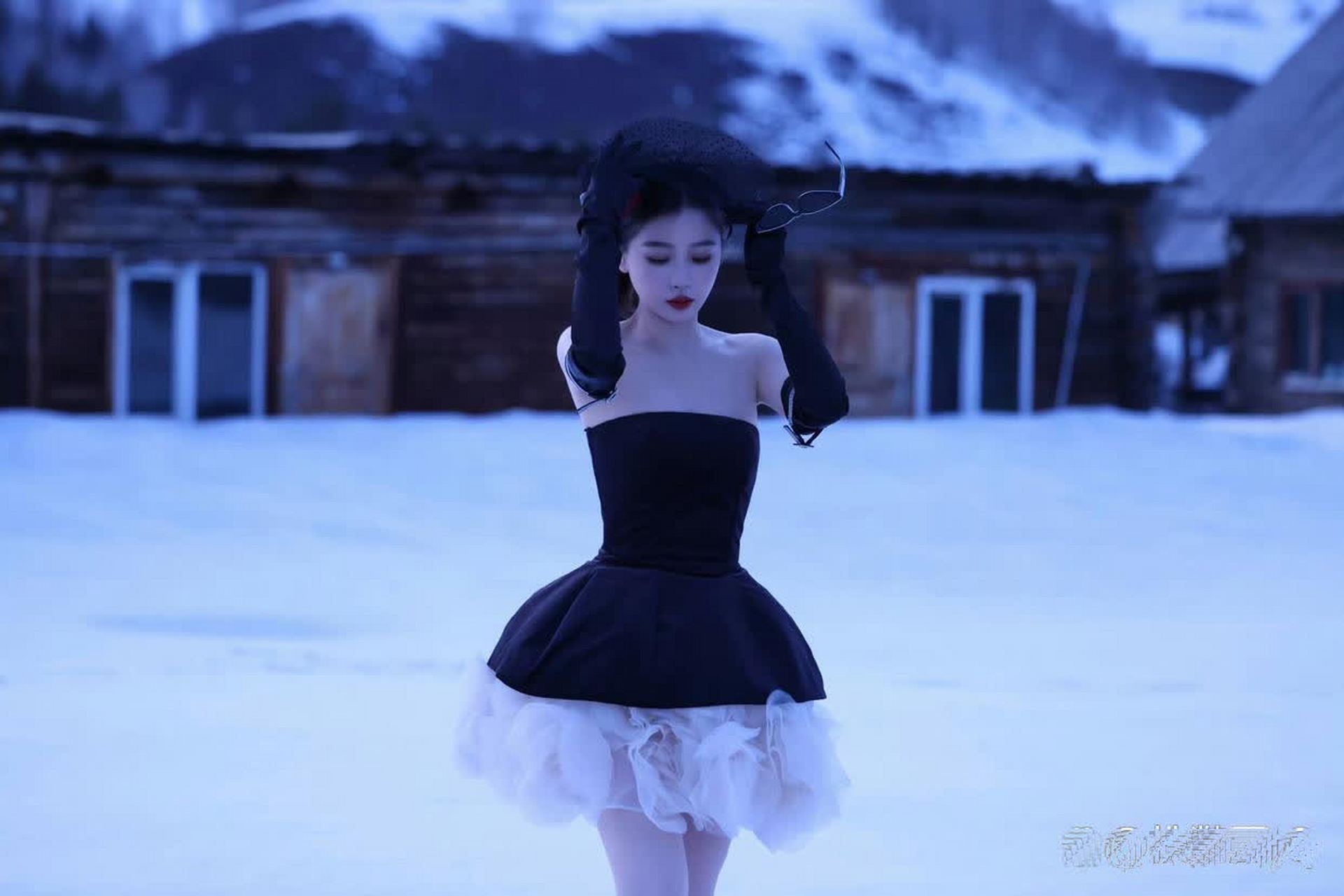 虞书欣黑雪酷公主!