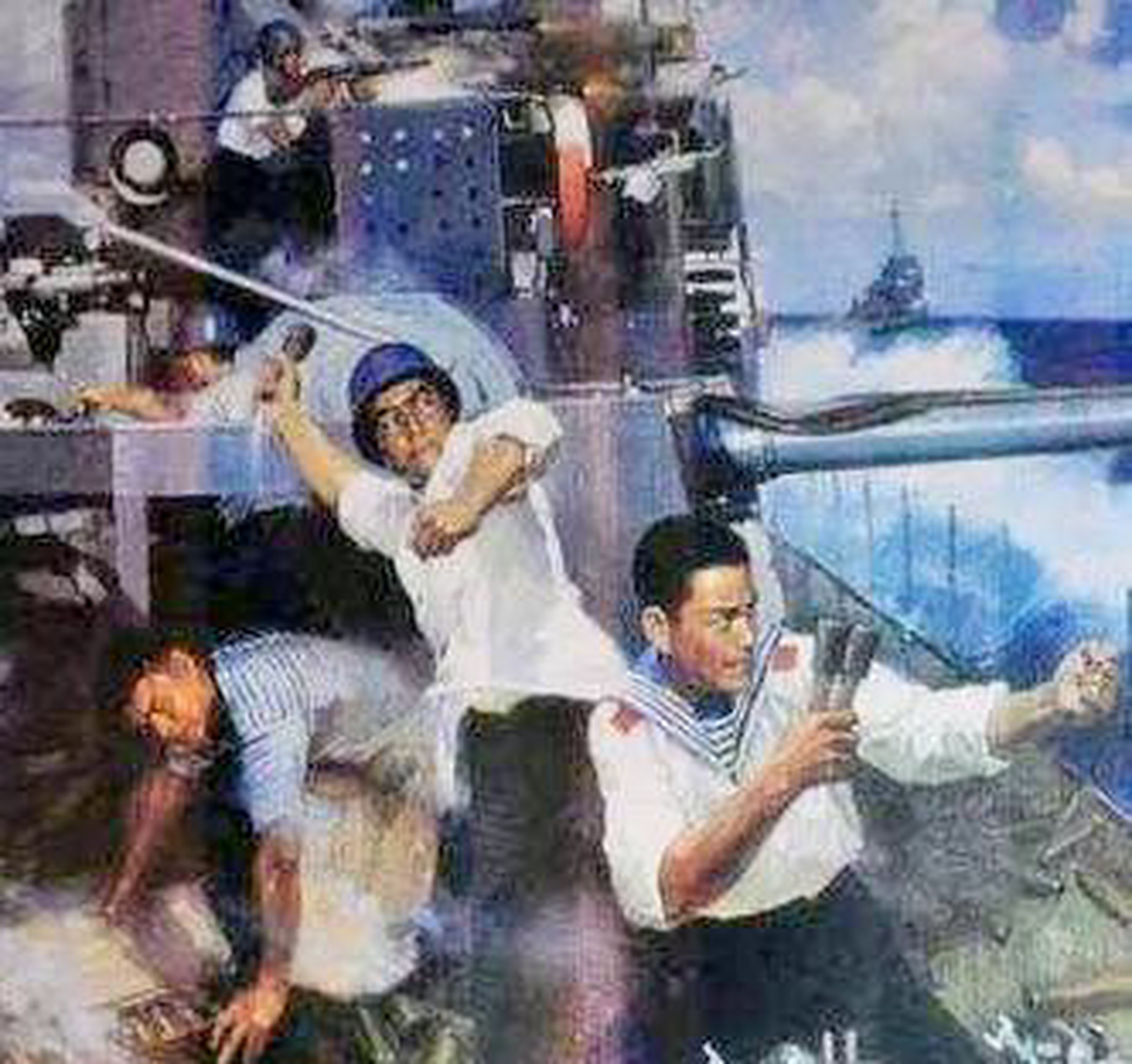 西沙海战中,敌舰率先向我271艇开炮两发,未中,艇上人员竟认为:"是走火