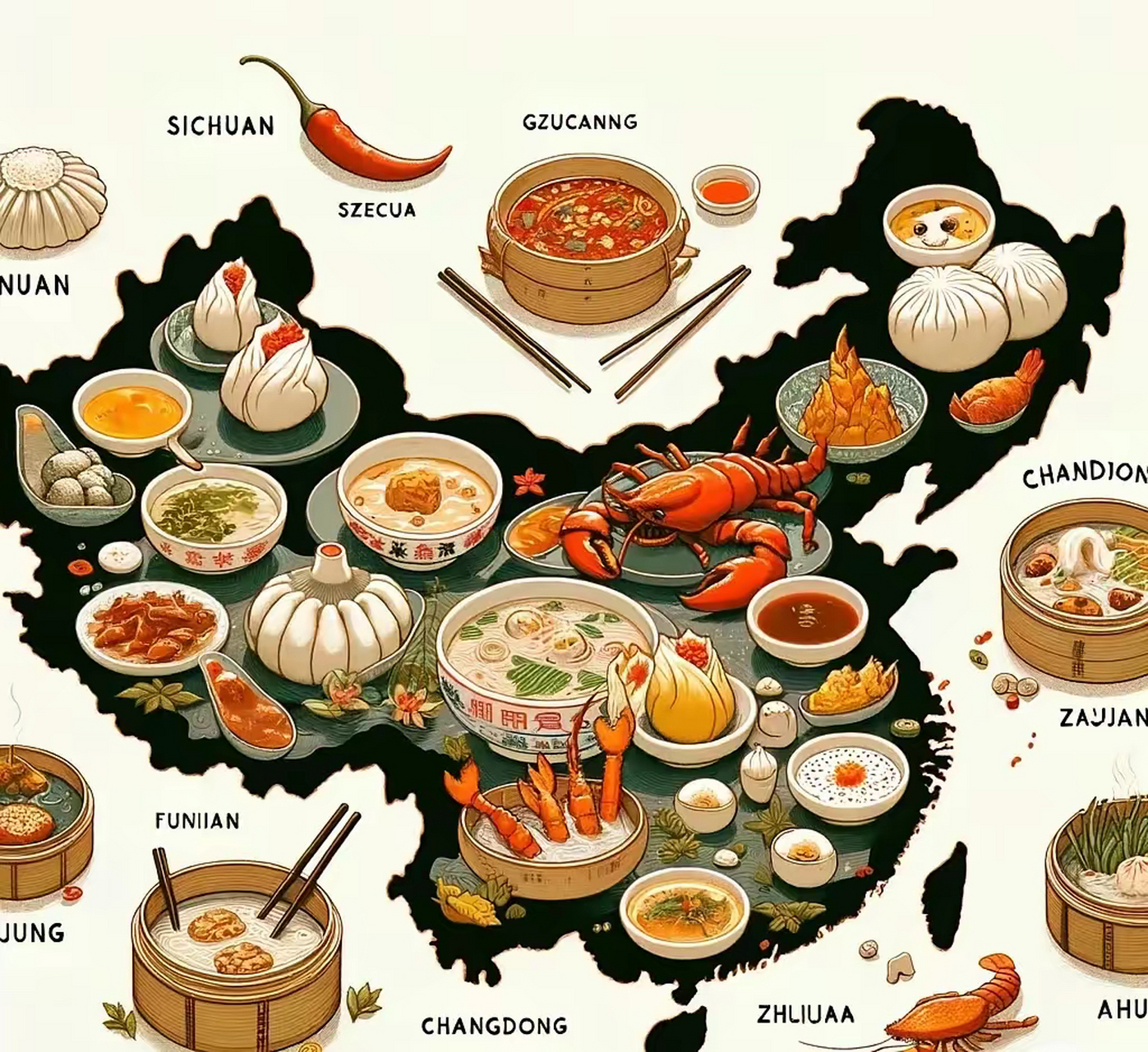 中国有哪八大菜系?