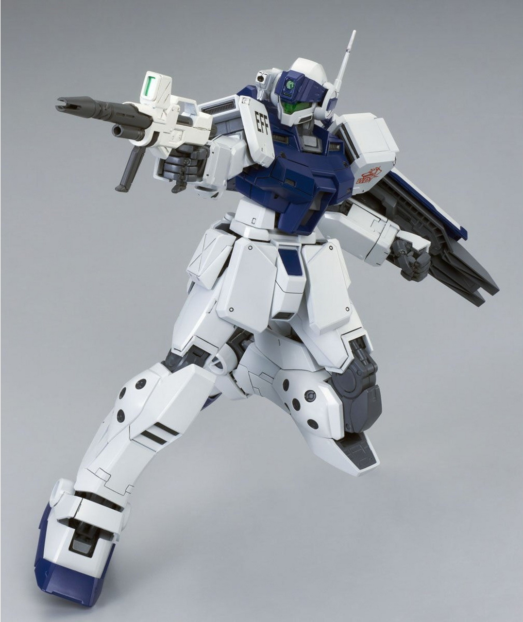 模型欣赏:pb限定 机动战士高达 mg 吉姆狙击型ii 白狗队,机体出自《殖
