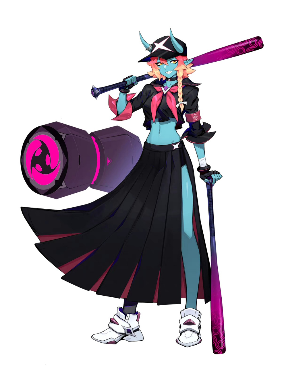 画师liyart动漫角色设计作品欣赏,结合多种元素创作出造型华丽而富