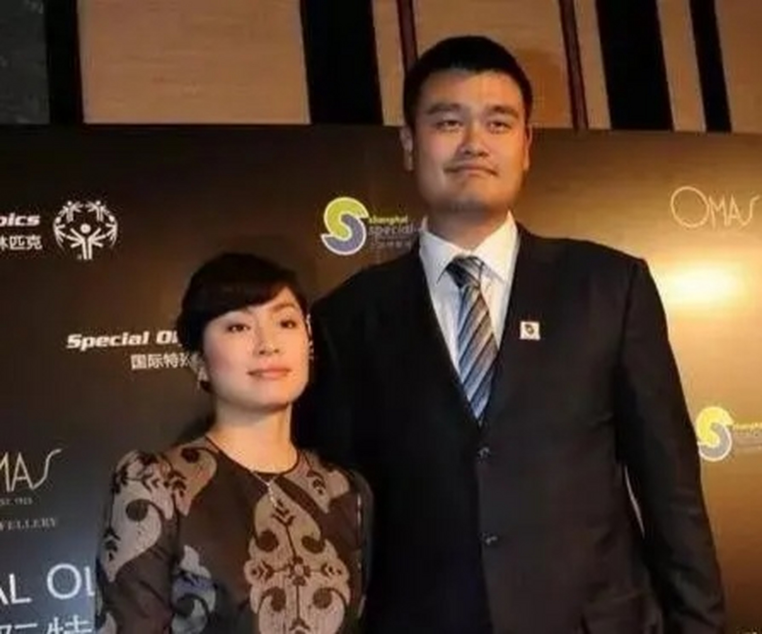 姚明叶莉结婚图片