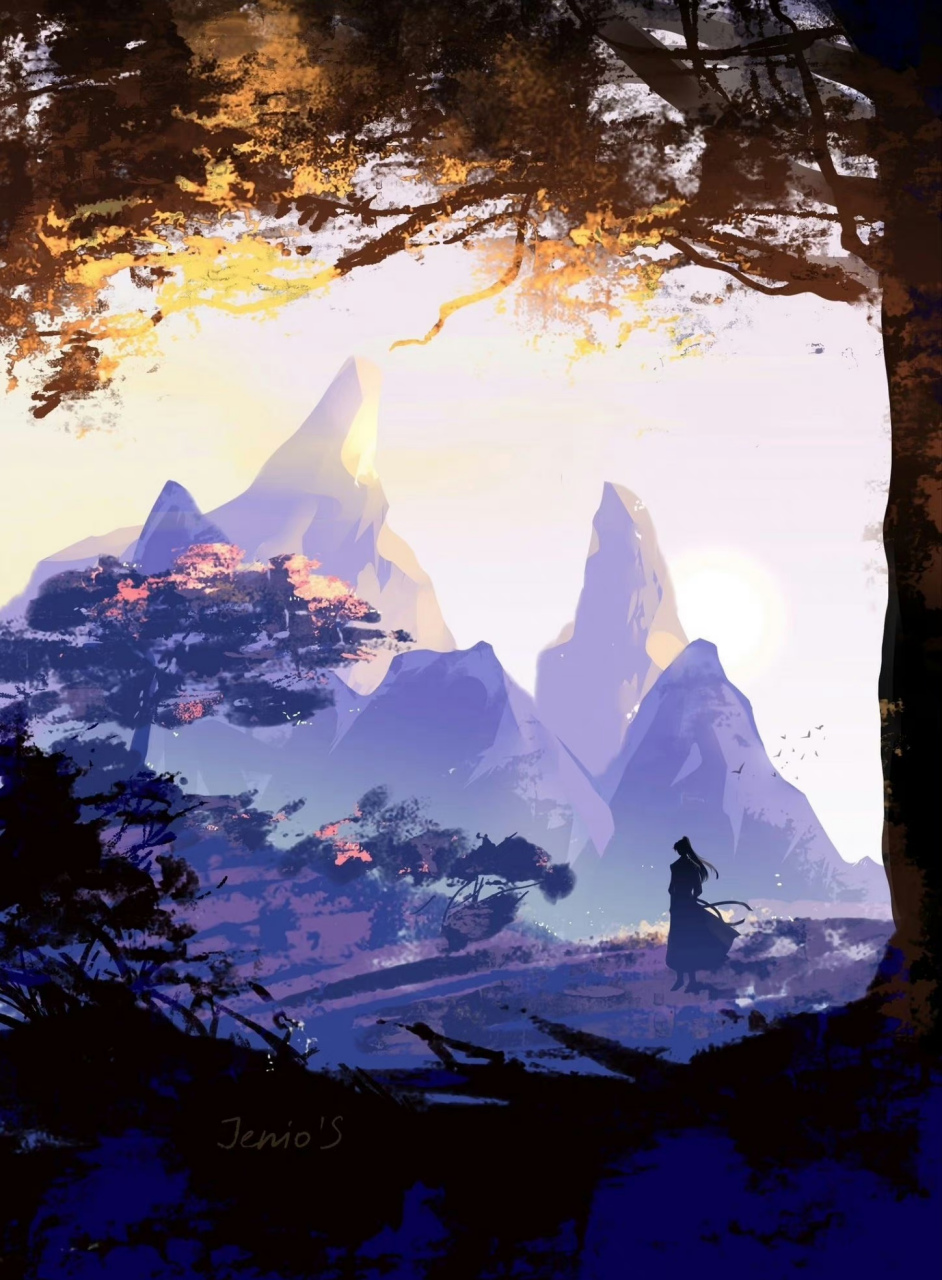 二哈和他的白猫师尊# 在师尊闭关墨燃独自外出云游的那五年,墨燃痈妹