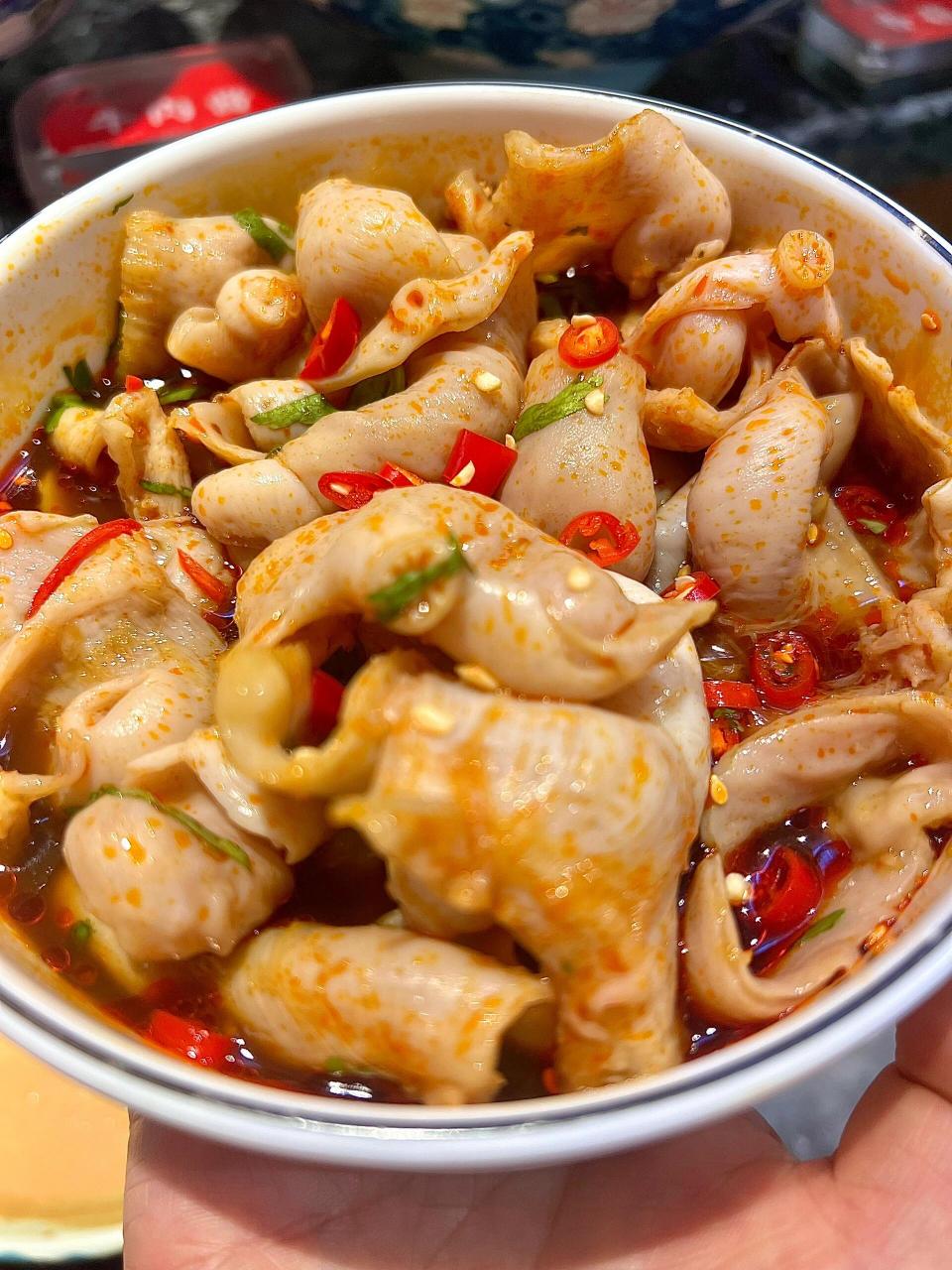 在西安一家火锅店无意中吃到的 脆脆弹弹酸辣爽口很好吃97 夏天