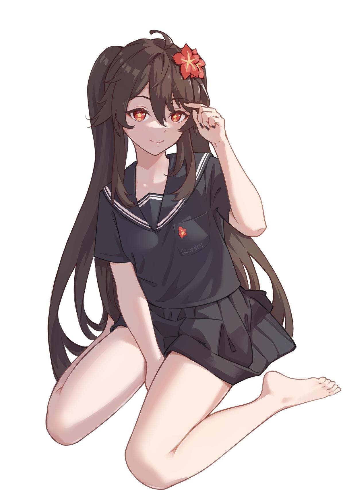 胡桃的腿也太美了吧原神