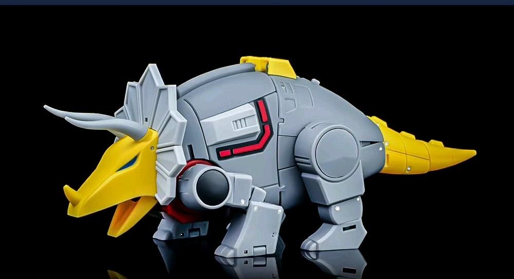 模型欣赏:魔方 ms-toys 机器恐龙 铁渣