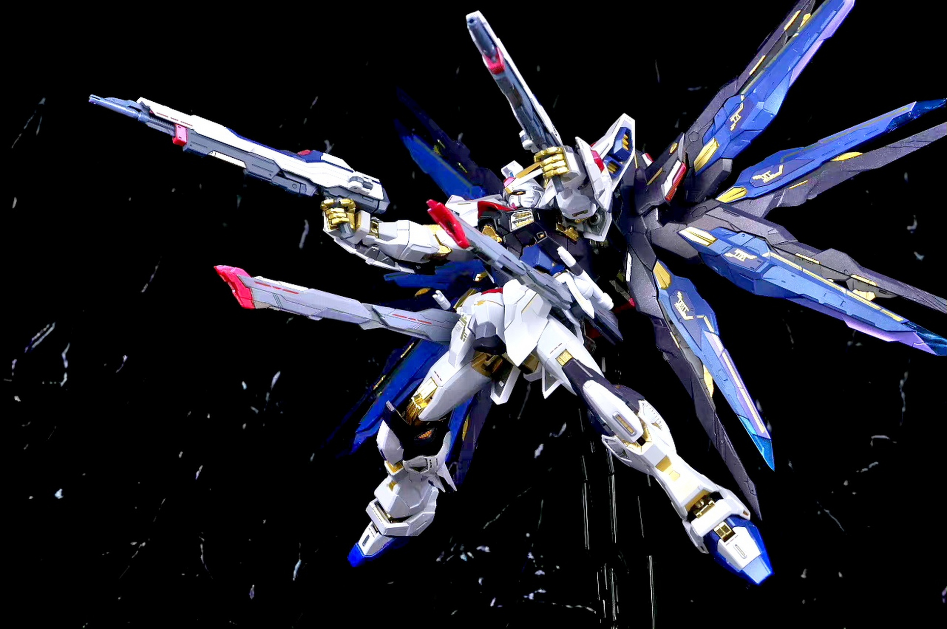 模型欣赏:限定 metal build 强袭自由高达 metal build festival 2024