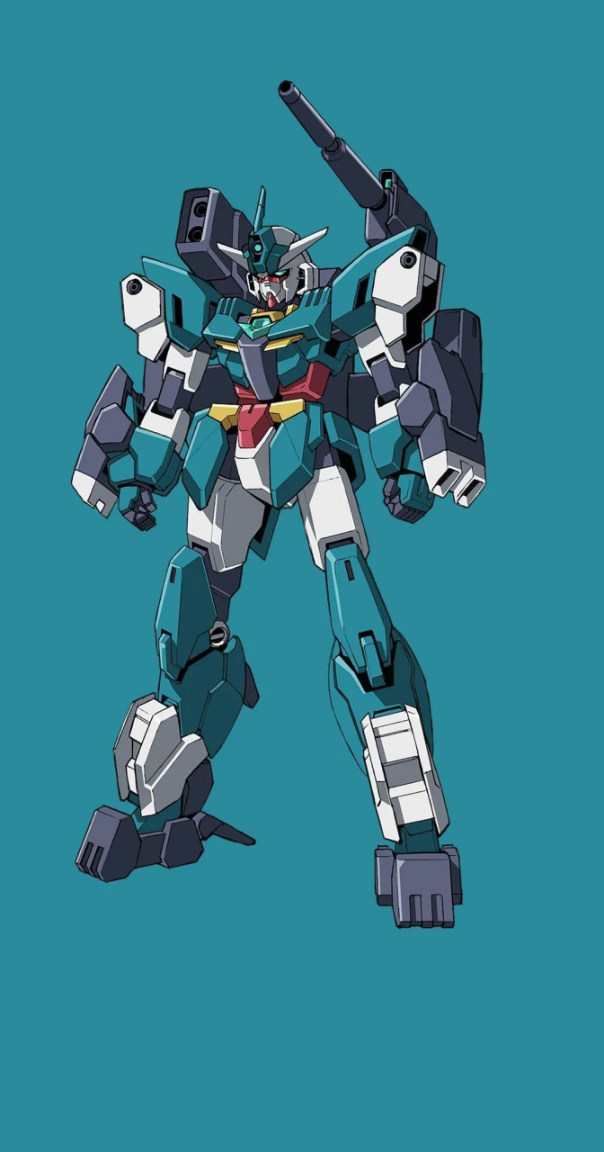 分享一组机动战士高达插画作品,展现了核心高达的六种形态,通过换装不