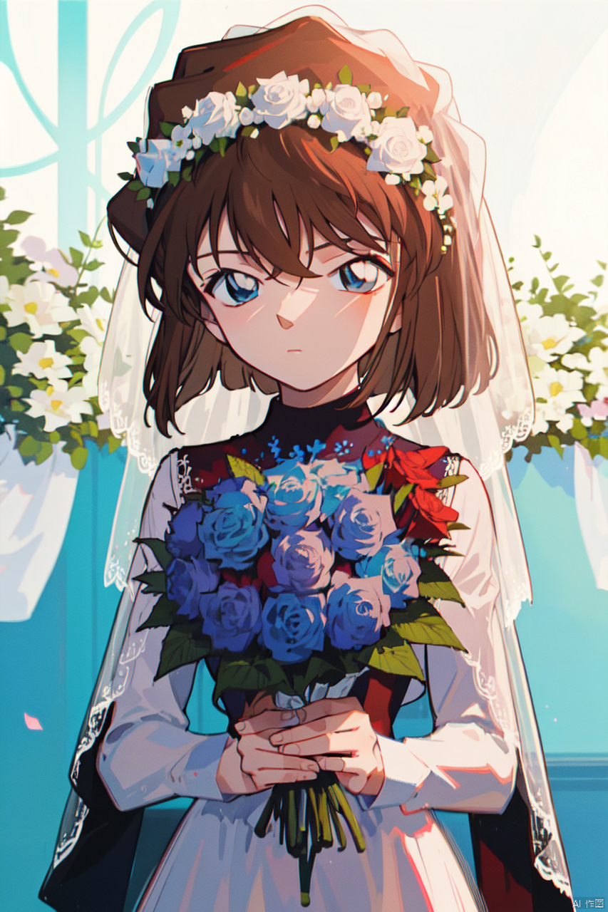 灰原哀,我在等一场婚礼#名侦探柯南# #灰原哀