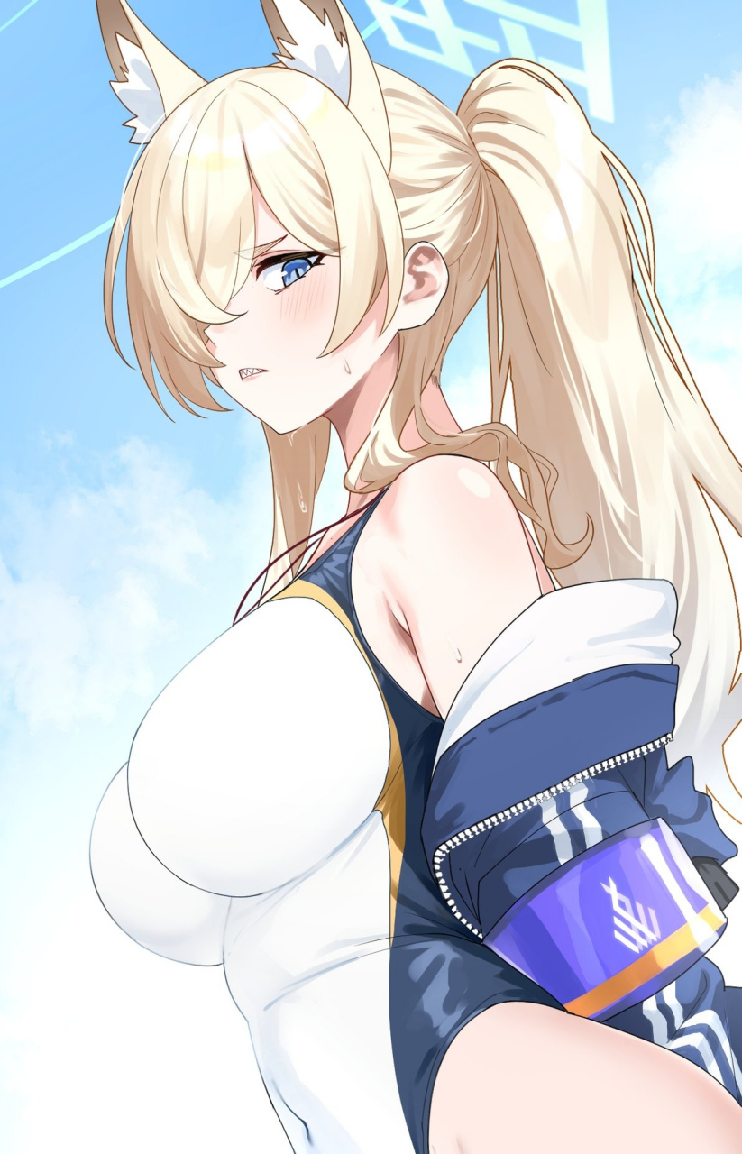 碧蓝档案# 穿上泳装的尾刃康娜,好有感觉[期待] twi:のんびり/santai