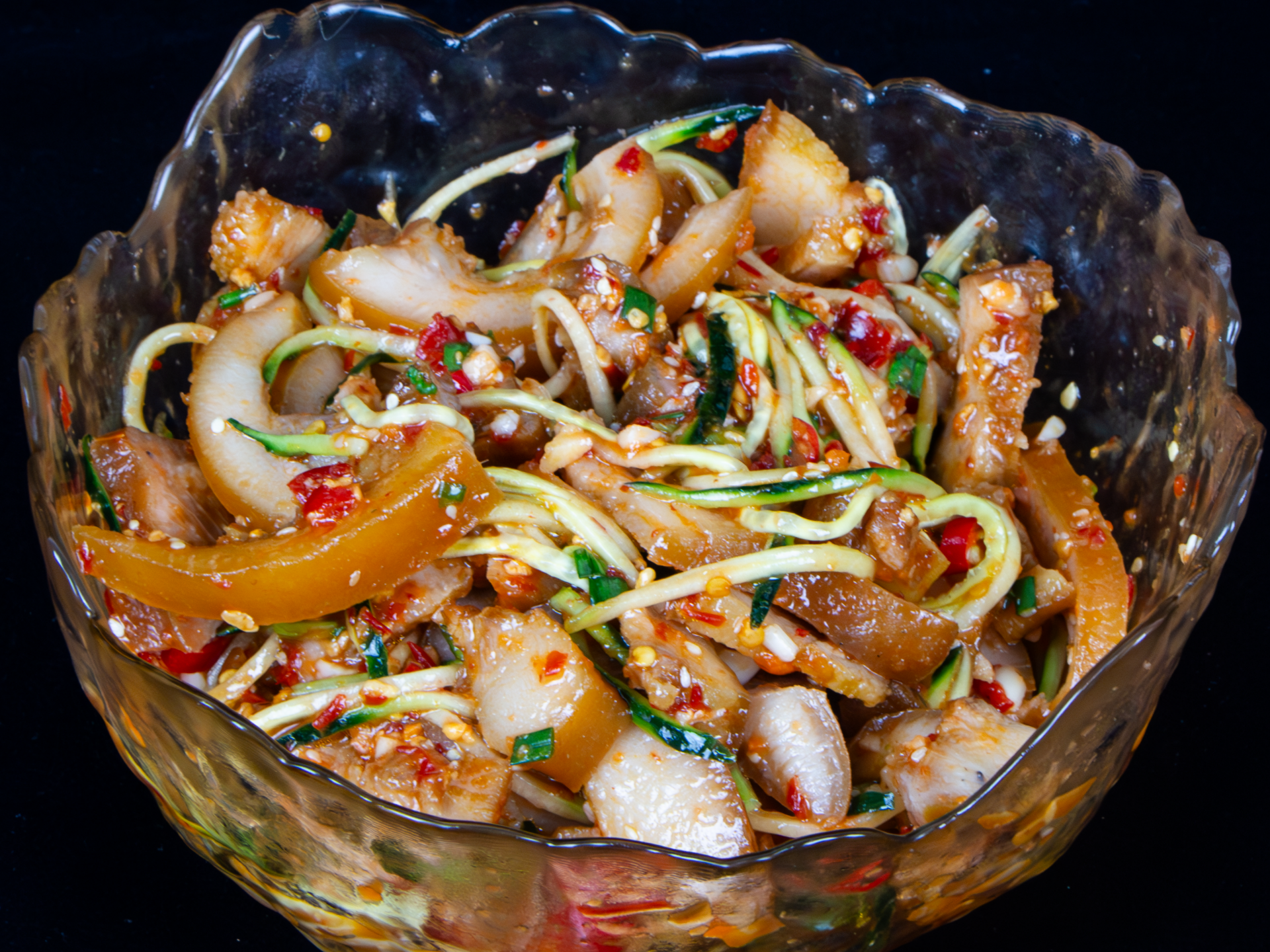 广西做法的凉拌猪头皮,一篇就能学会,轻松在家制作