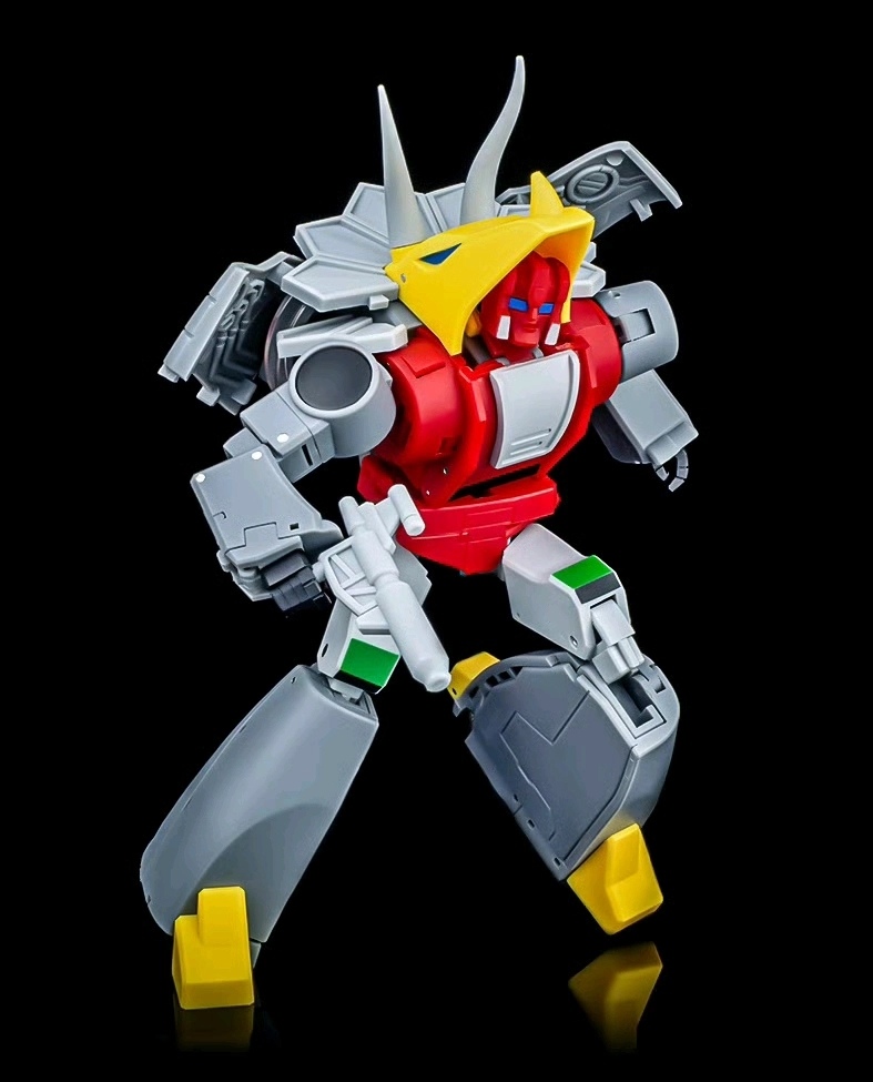 模型欣赏:魔方 ms-toys 机器恐龙 铁渣