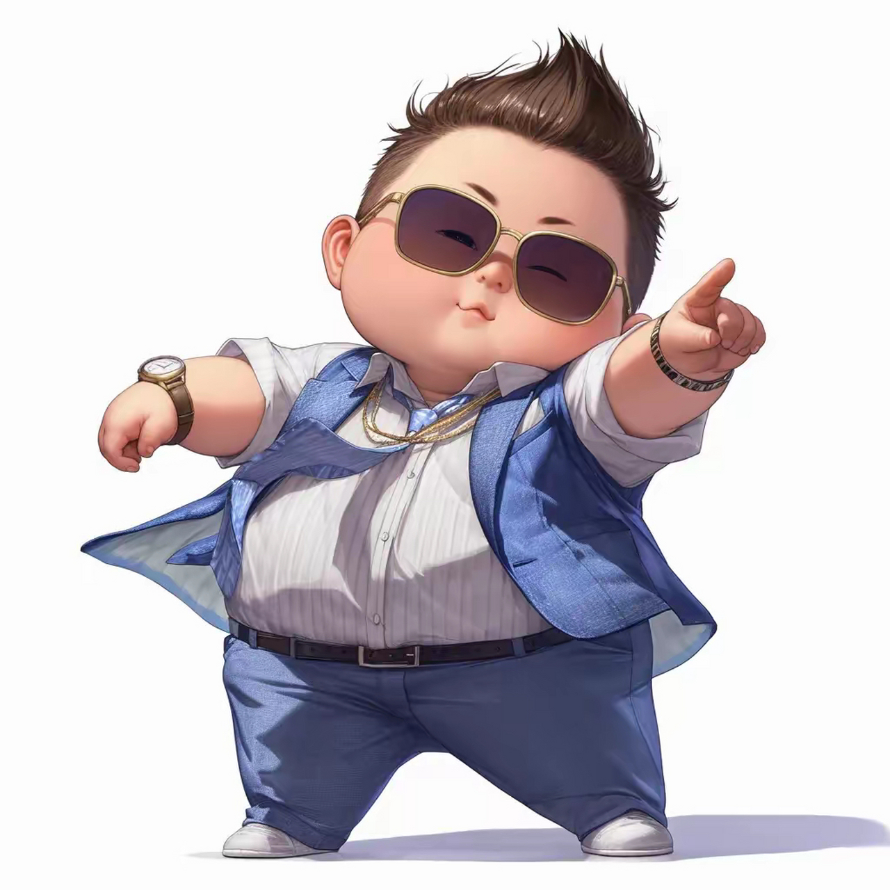 小胖墩头像,彰显霸气[你懂的][大笑]