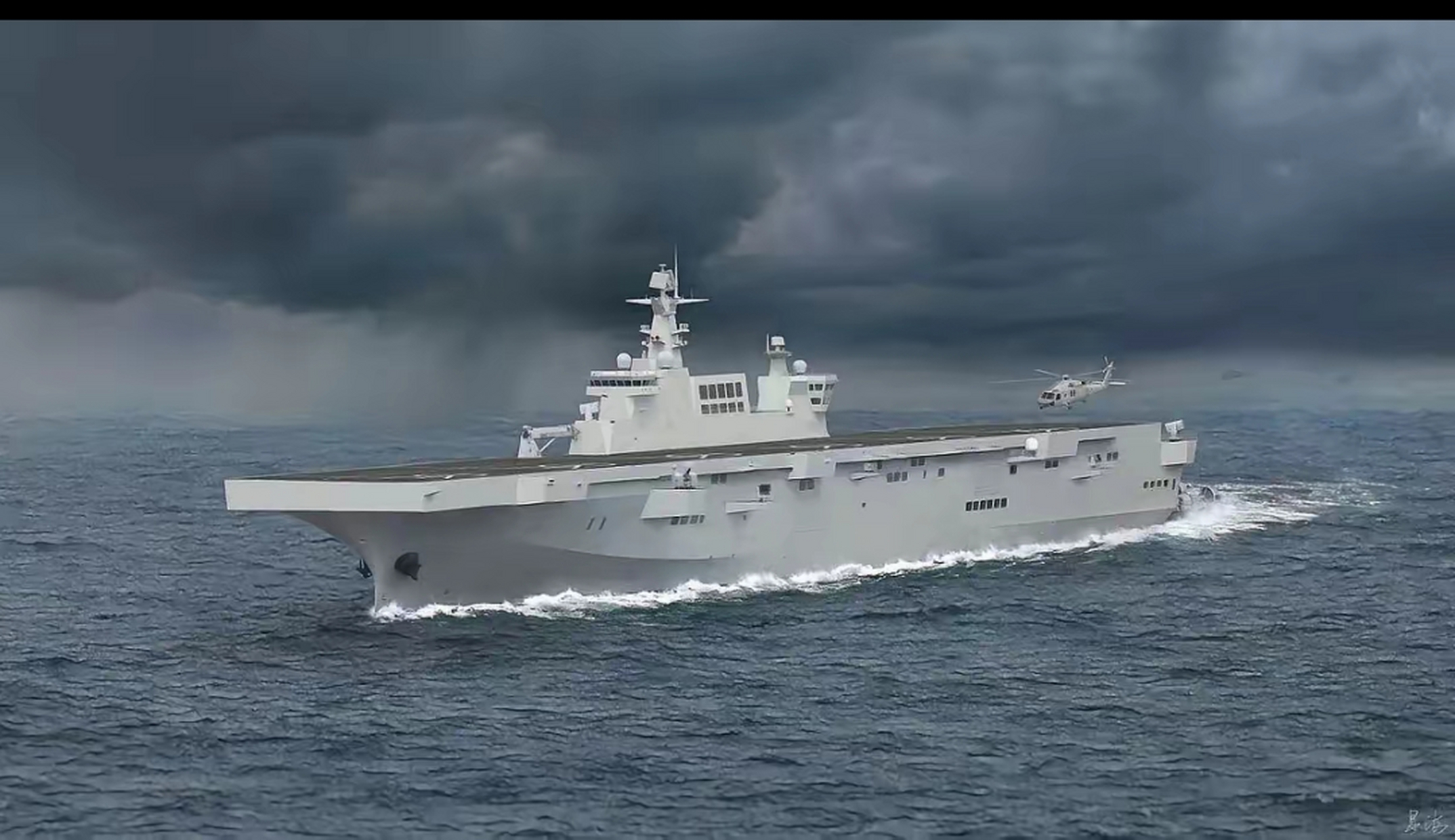 世界两栖攻击舰的前十名: 1,美国"的黎波里"号两栖攻击舰 2,美国"美国