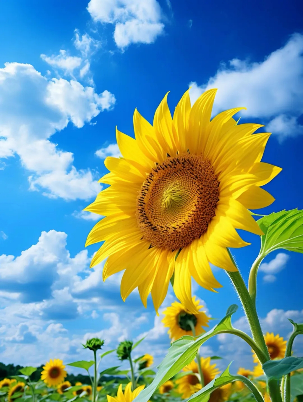 向日葵头像-永远向阳而生,坚定追随自己的内心  连续下了好多天的雨