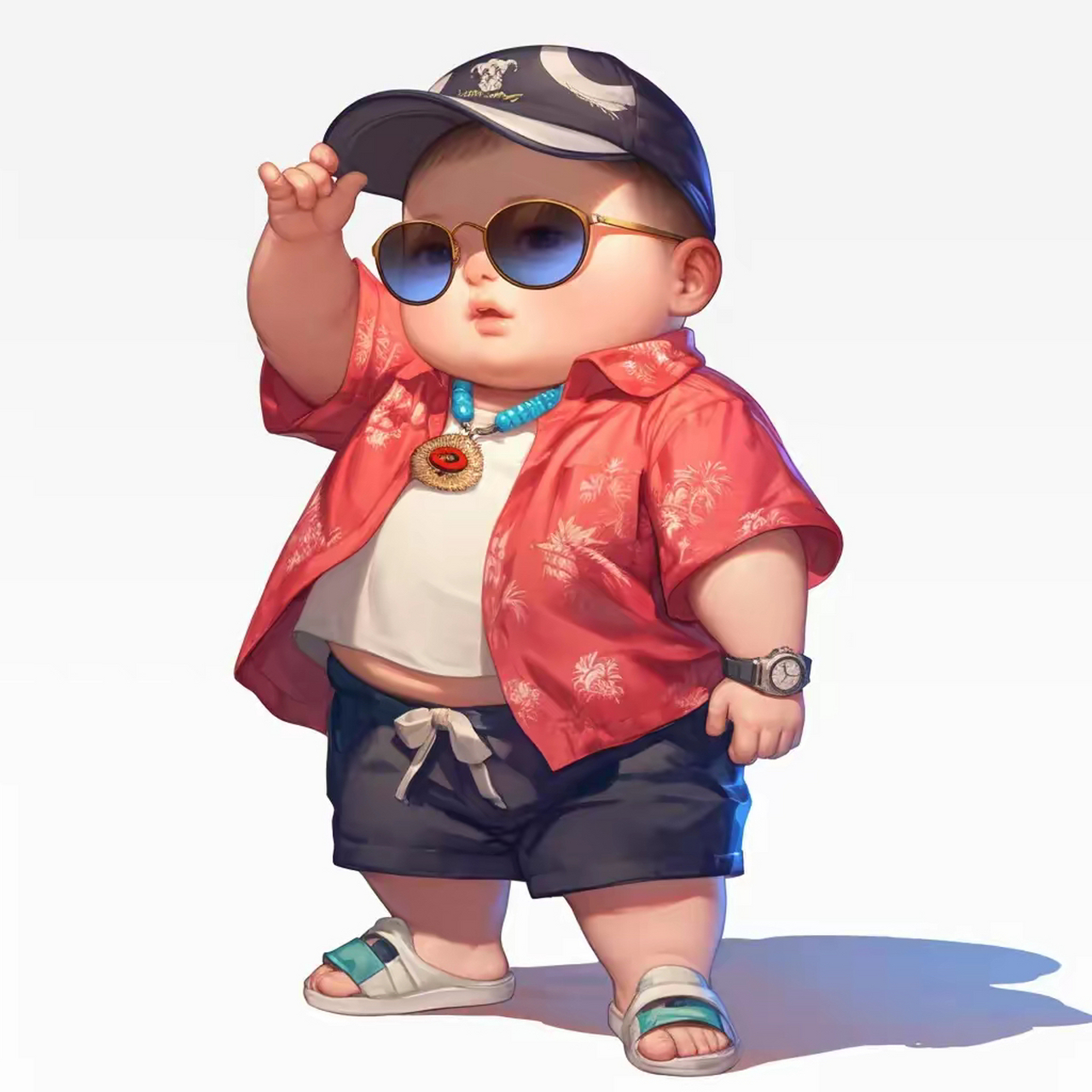 小胖墩头像,彰显霸气[你懂的][大笑]