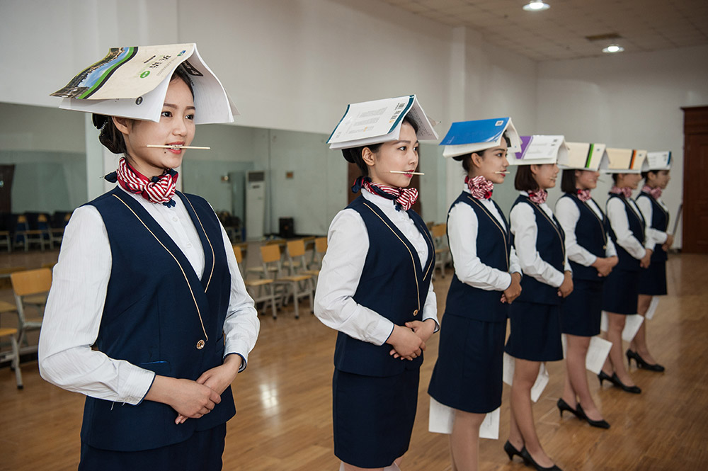 四川空乘专业学院图片