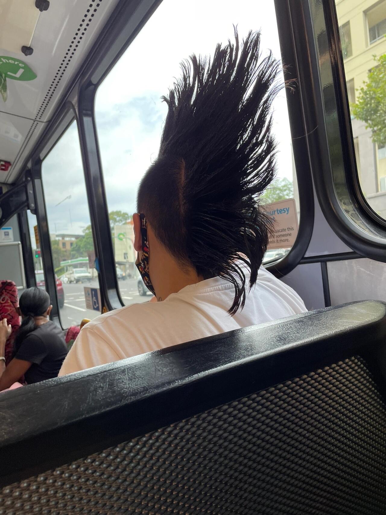发胶没少喷吧?