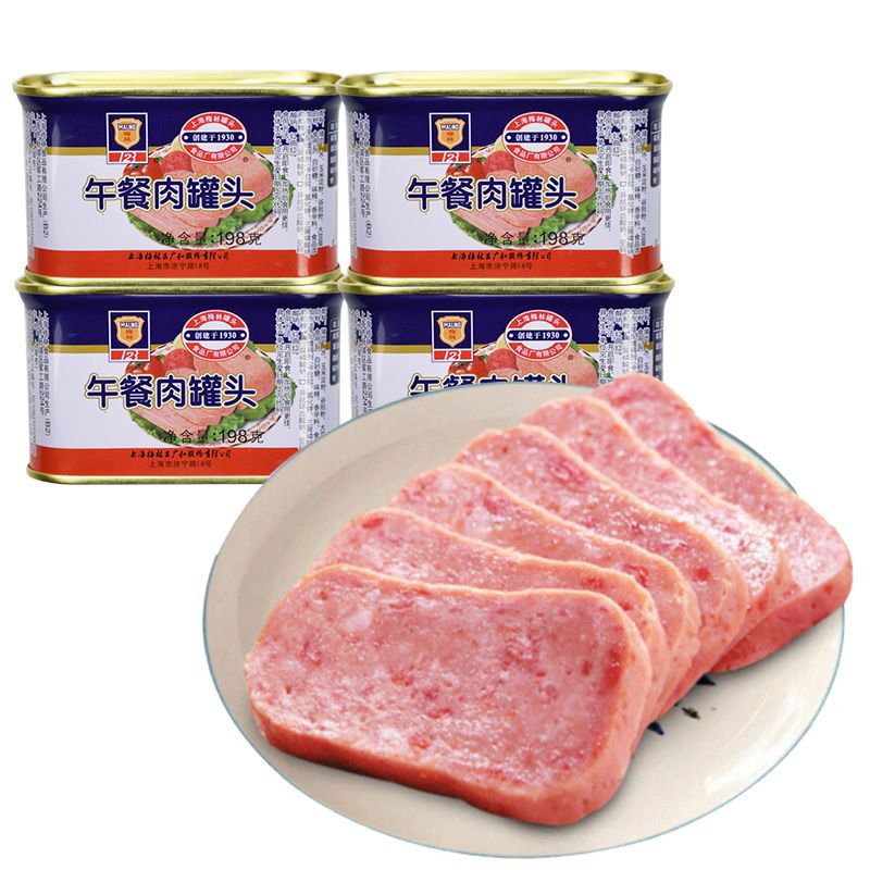 最好吃的5款午餐肉罐头,大牌零差评,肉质紧实,口感鲜香有嚼劲