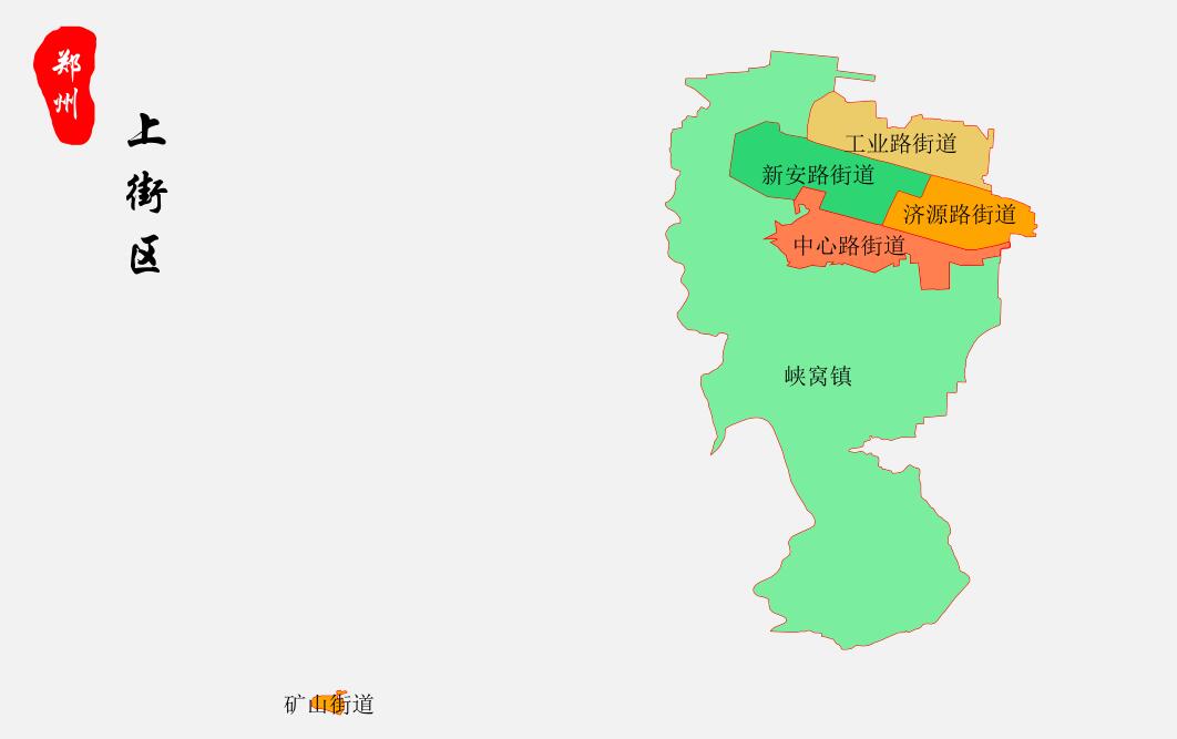 郑州市上街区各街道,乡镇名字的由来