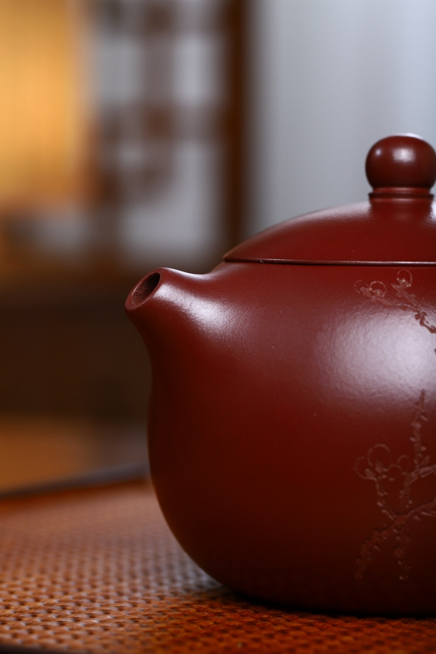 高工佳作【西施】(喜欢可询) 泥料:原矿龙血砂  容量:400cc 作者