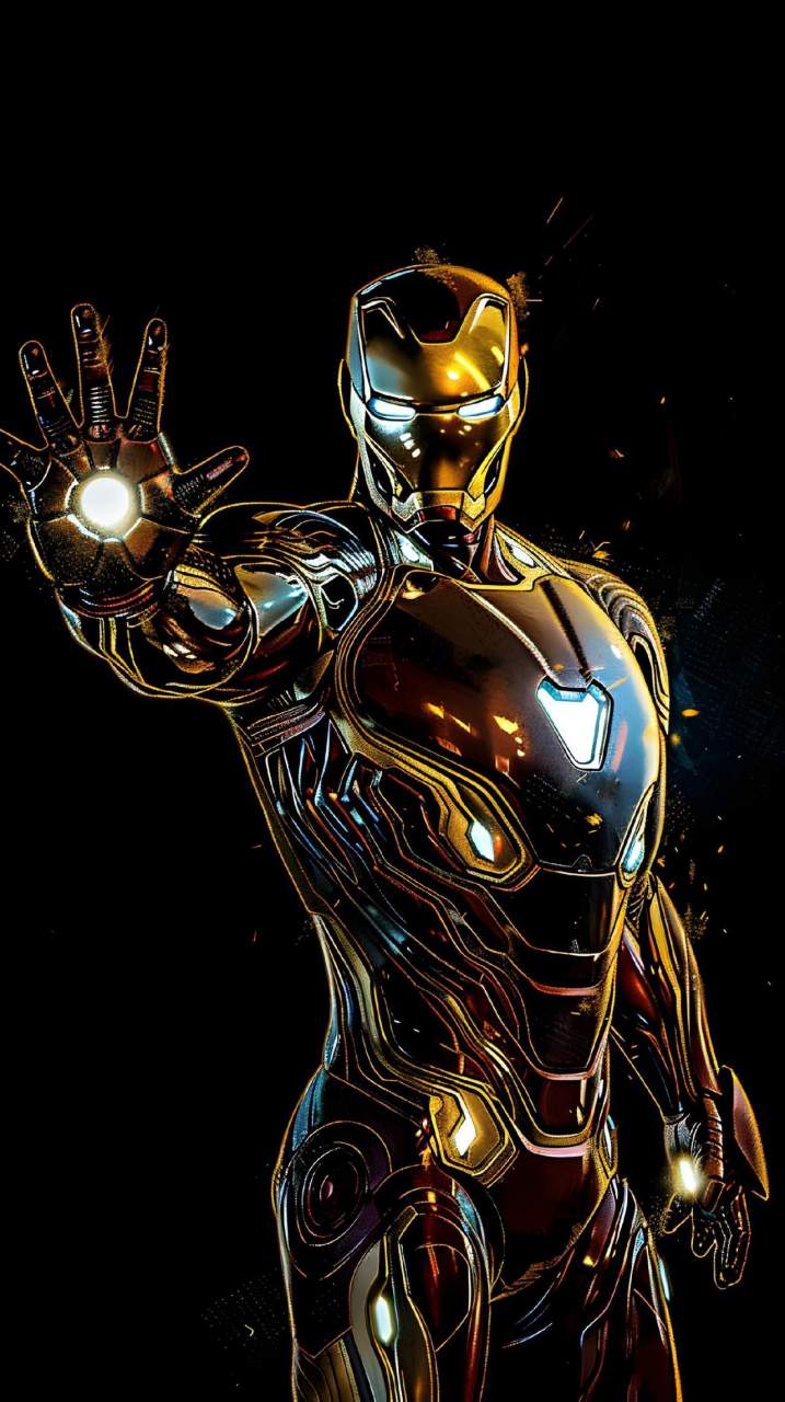 壁纸# #钢铁侠# 漫威钢铁侠