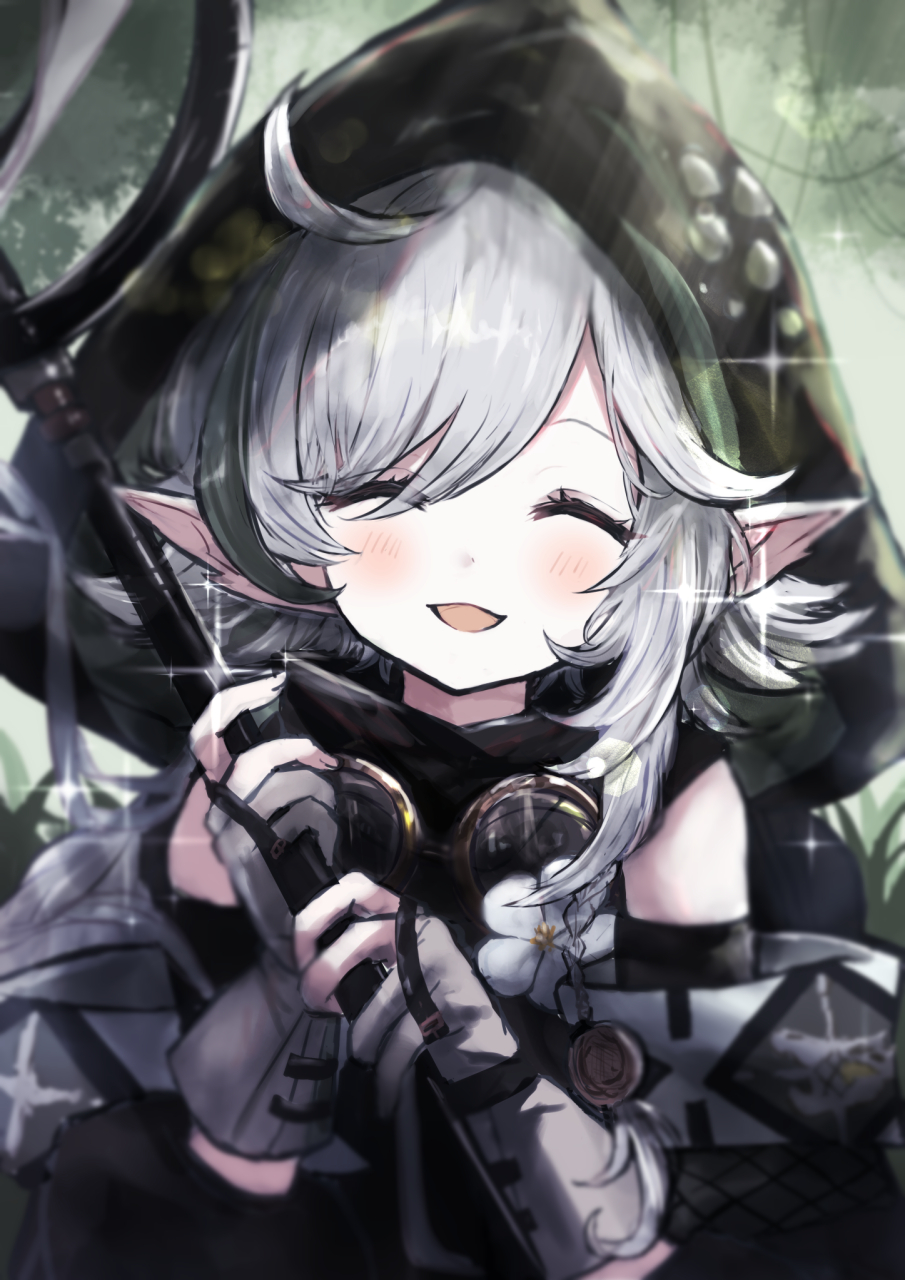 萨尔贡丛林里的探险家!——特米米(明日方舟)#二次元#  画师:かたあげ