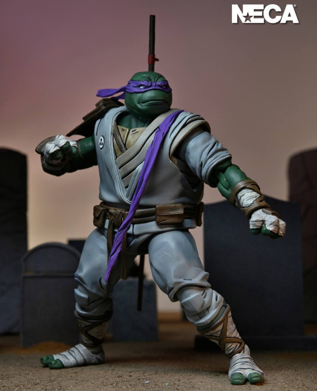 模型欣赏:neca tmnt 忍者神龟 最后的浪人- ultimate 7"寸 多纳泰罗