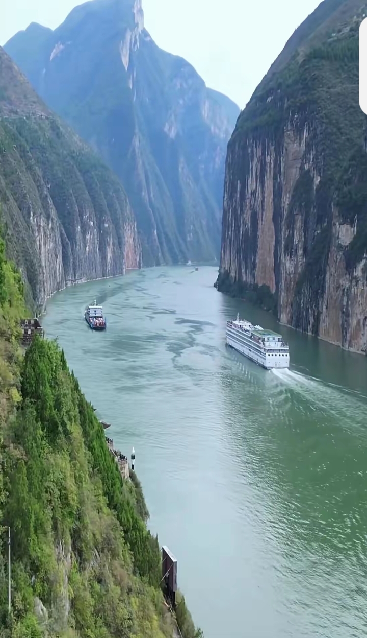 图片分享:湖北宜昌长江三峡大坝风景,中国超级工程中的世界之最