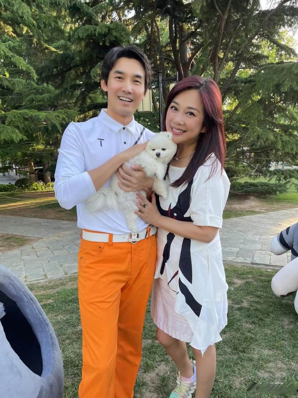 陈松伶和张铎的感情不错