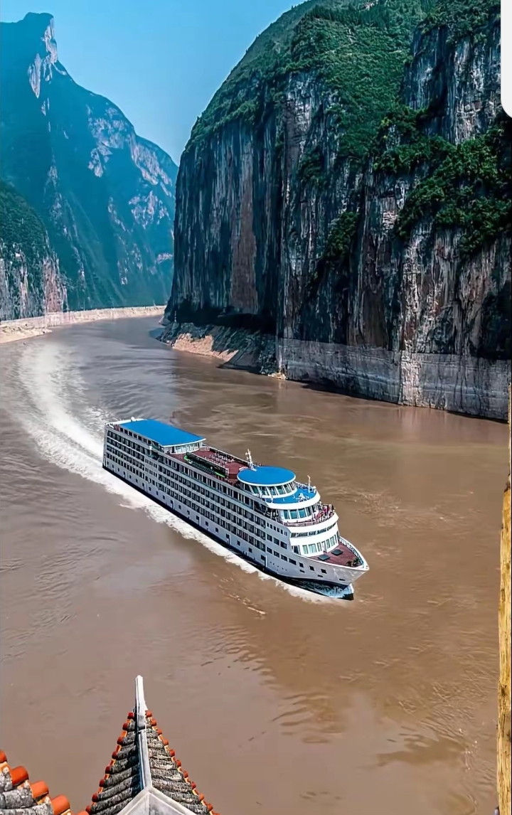 图片分享:湖北宜昌长江三峡大坝风景,中国超级工程中的世界之最