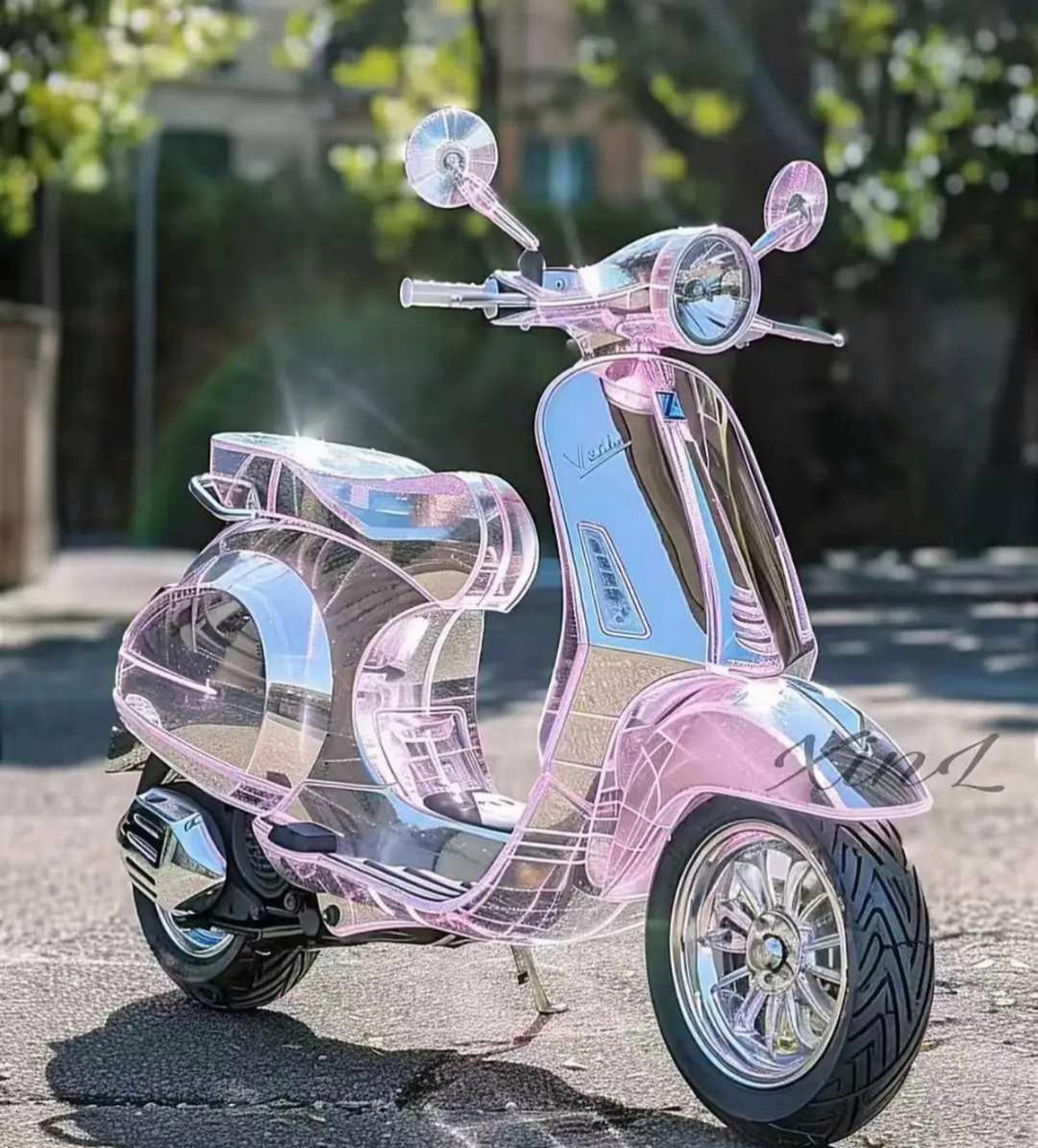 现在电瓶车都改装成这样了吗?