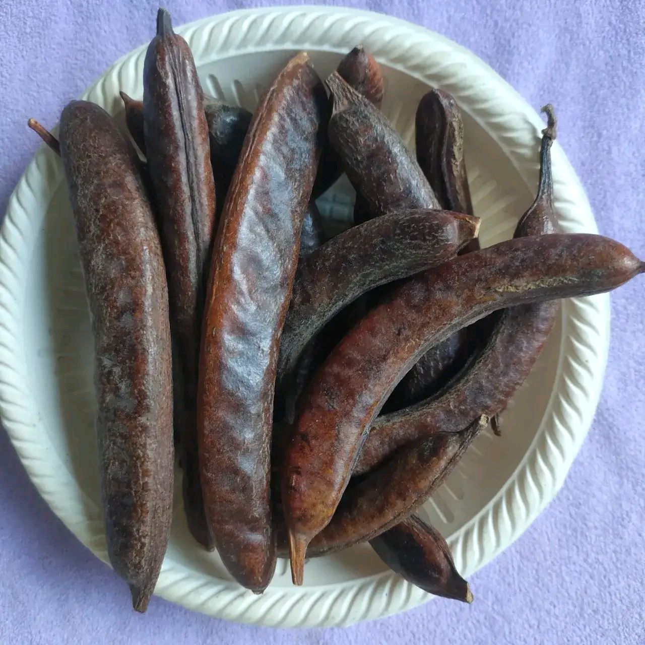 头一次见皂荚,这东西能直接用吗?