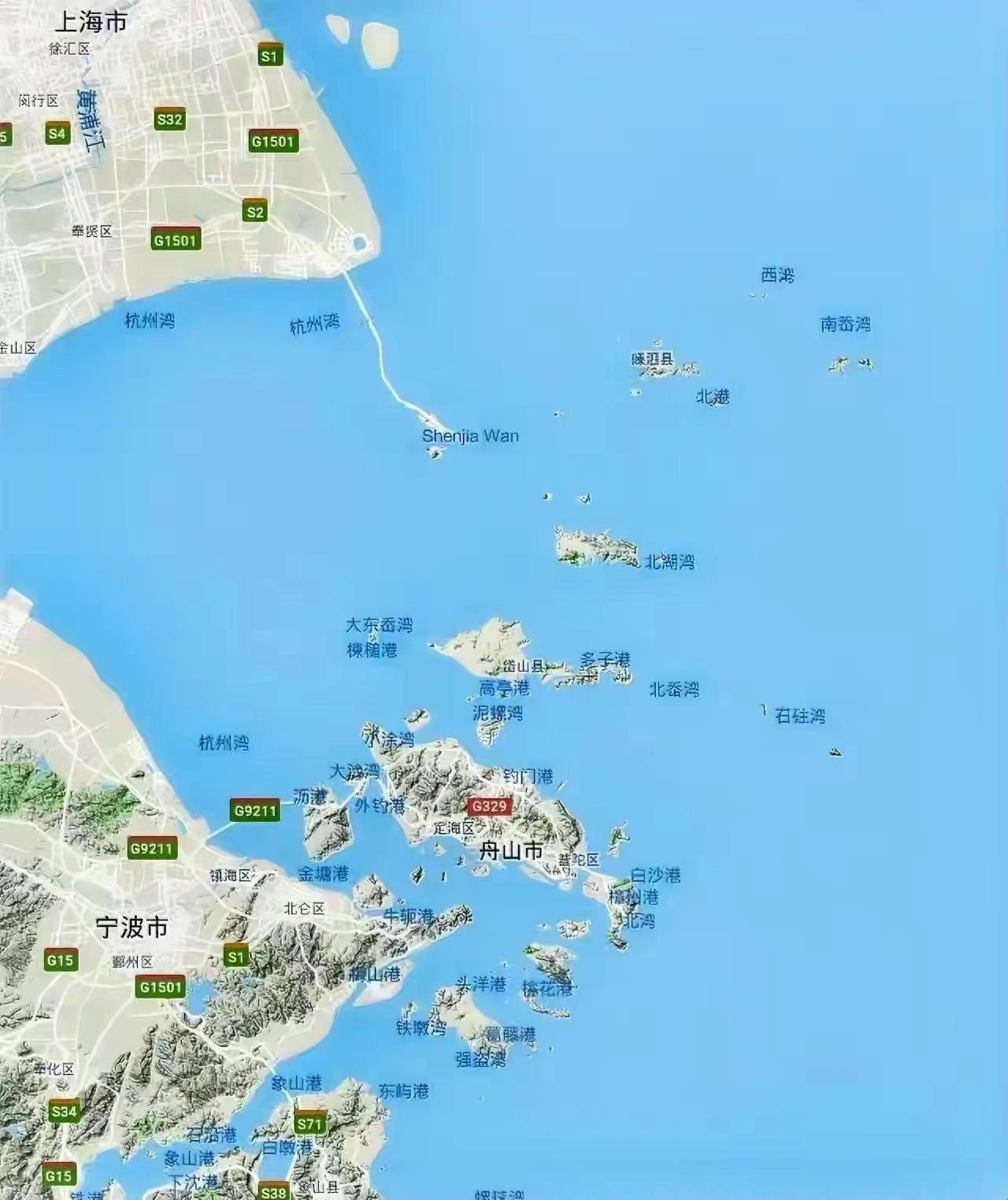 世界吞吐量最大的上海洋山港,不在上海,而是在浙江舟山群岛