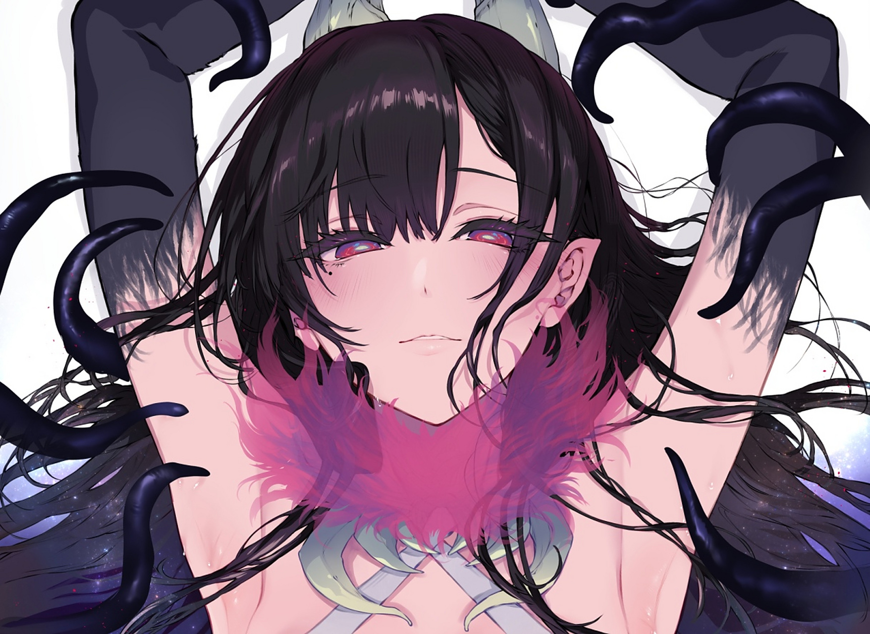 二次元# "恶魔姐姐"千夜,真的太美了[期待] twi:飯田ぽち.