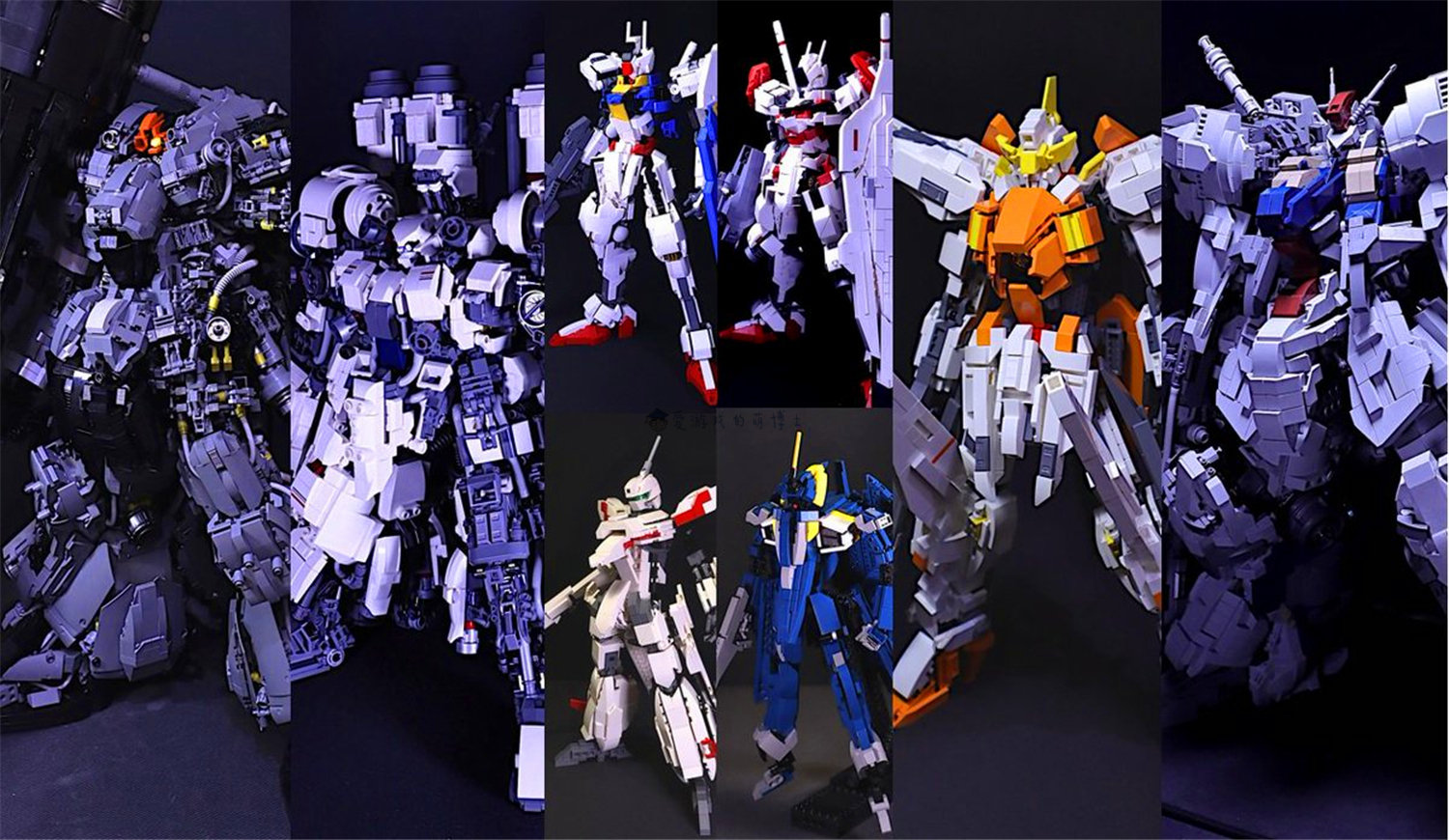 乐高达人打造《机动战士高达seed》天帝高达,玩家:光效炫酷