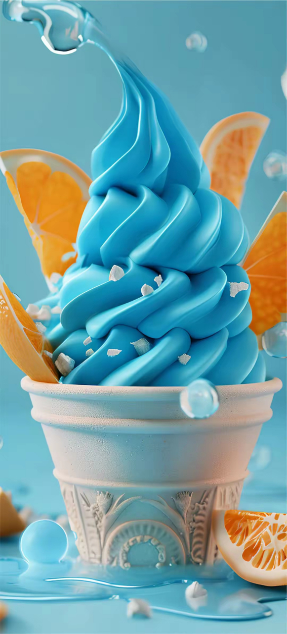 壁纸分享～夏日的好伴侣冰淇淋