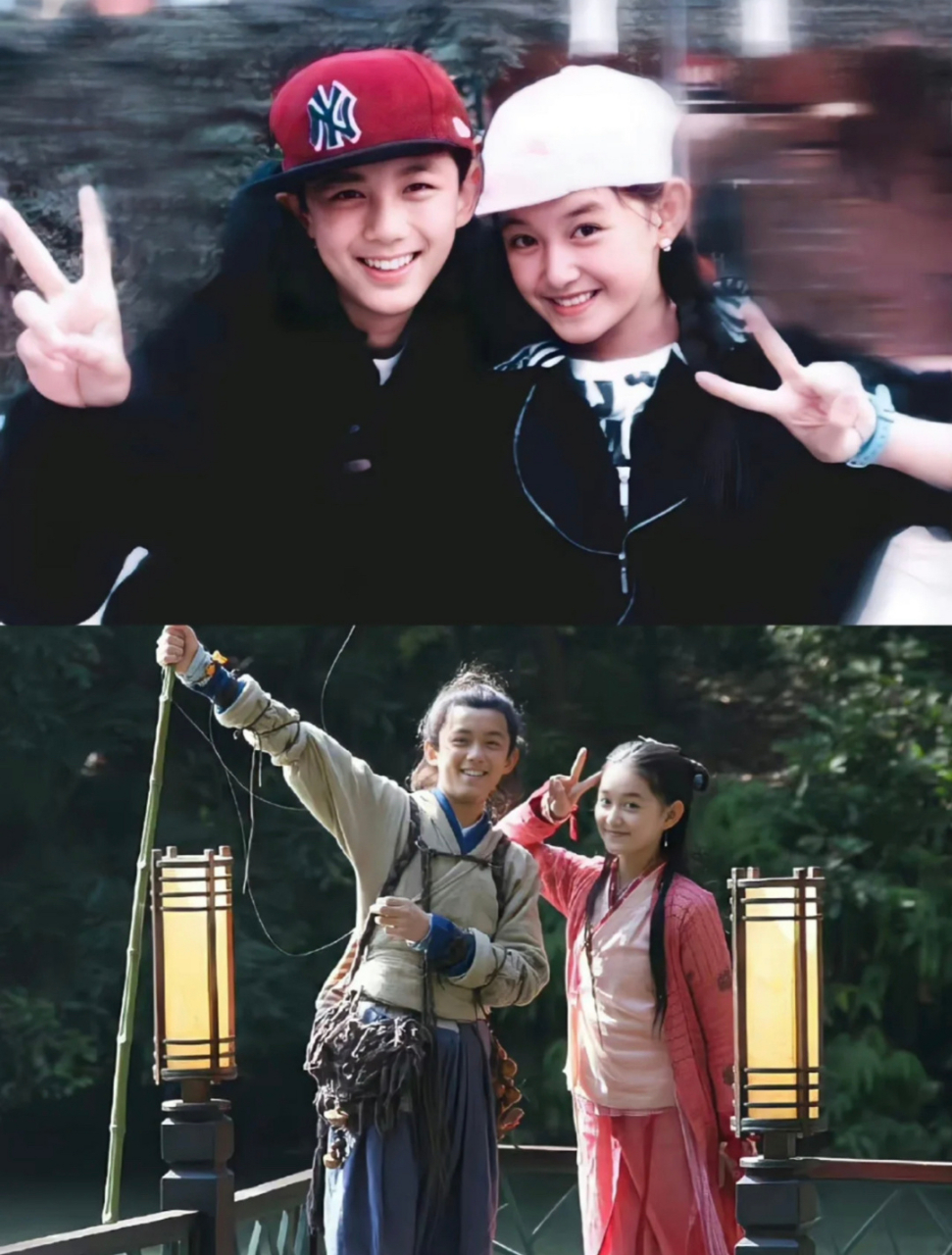 有一种青梅竹马叫吴磊和蒋依依,好希望他俩能再次合作.