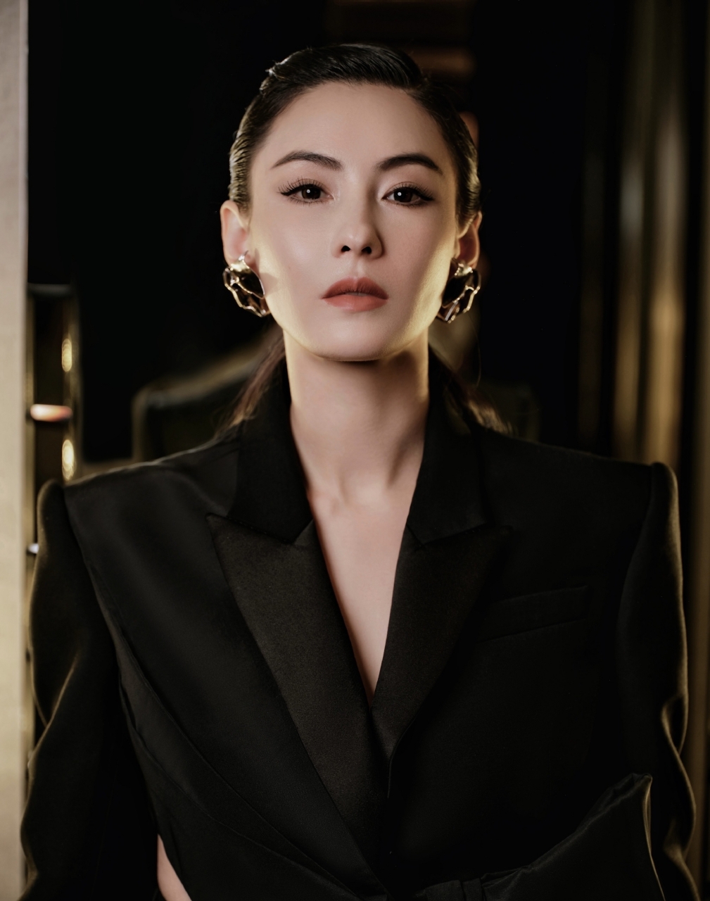 张柏芝,好伟大的一张脸,侧脸也超美.