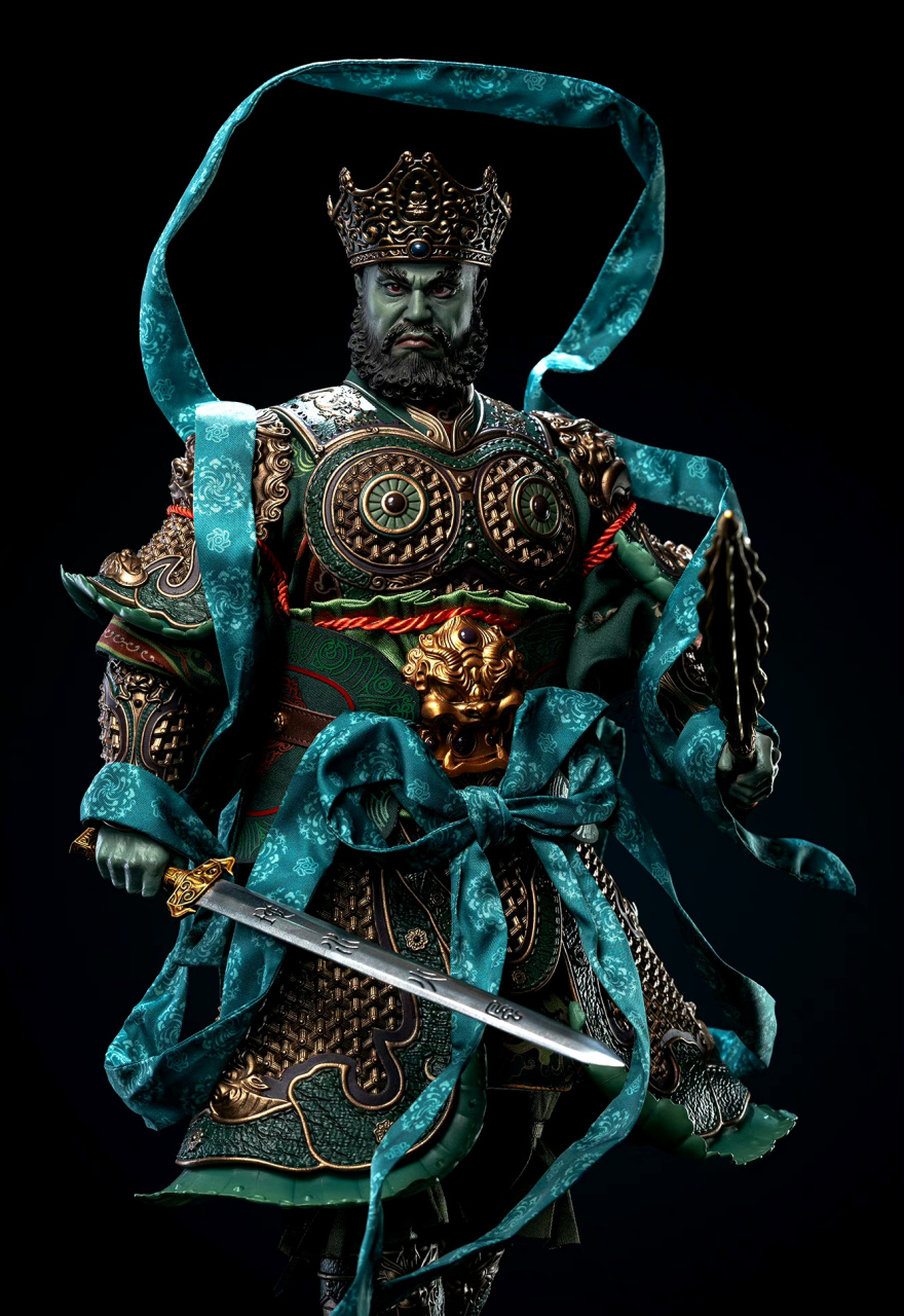 模型欣赏:haoyutoys 1/6 神话系列-南方增长天王 魔礼青,他是魔家四将