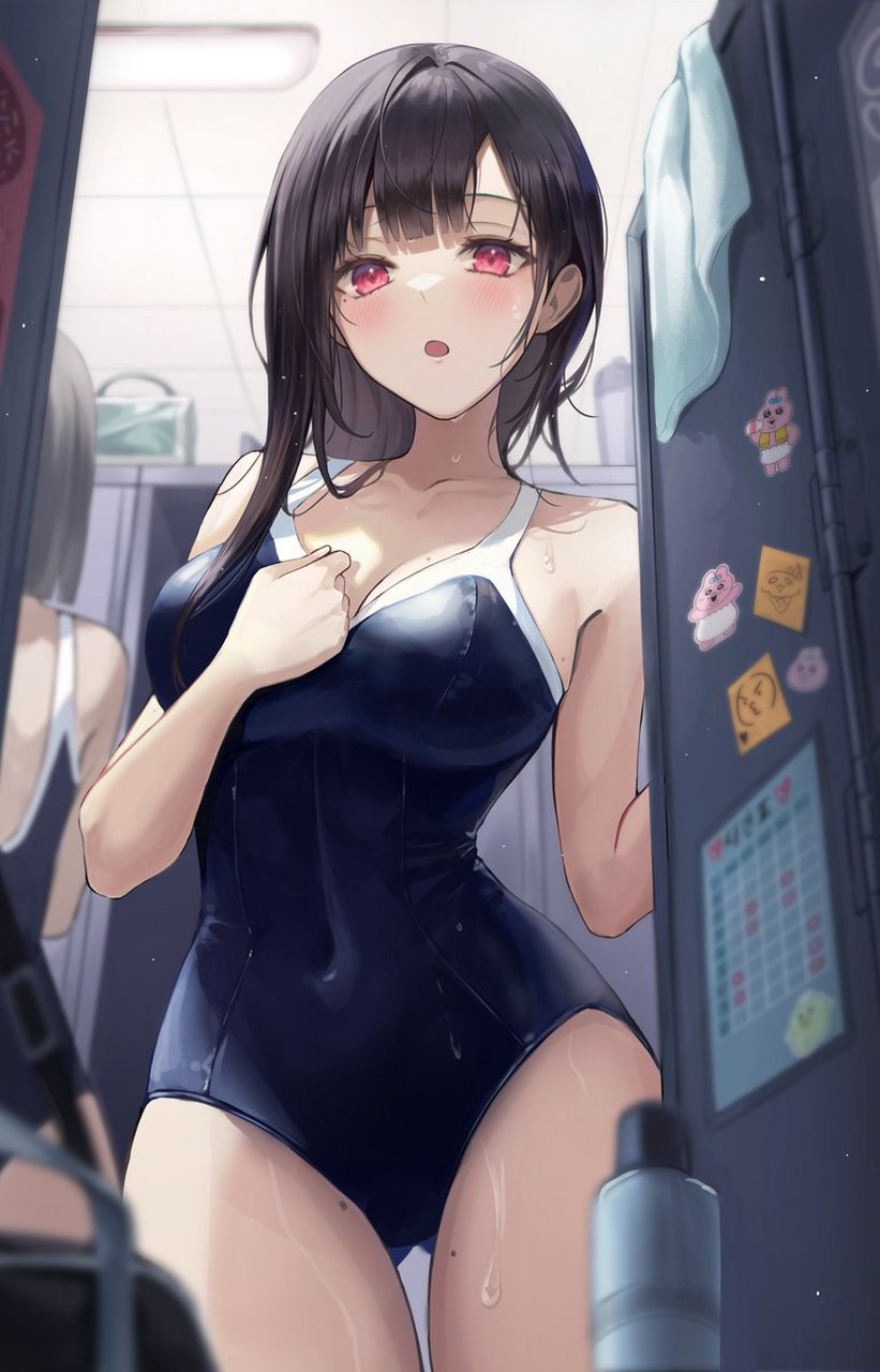 二次元# 上游泳课的女孩子 twi:gongha (7069)
