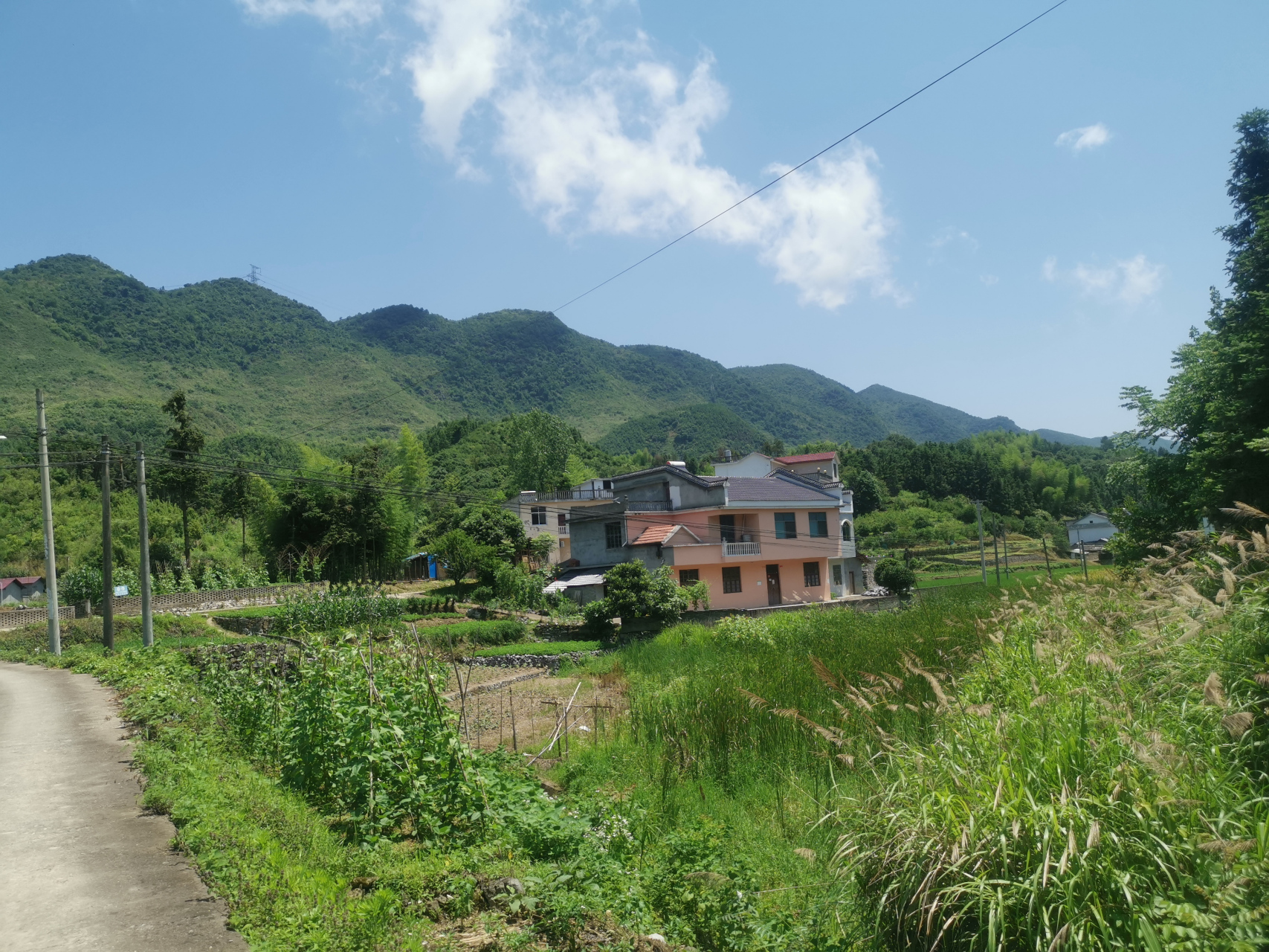 骑行咸宁市—通山县—富有乡—九宫山镇—闯王镇!