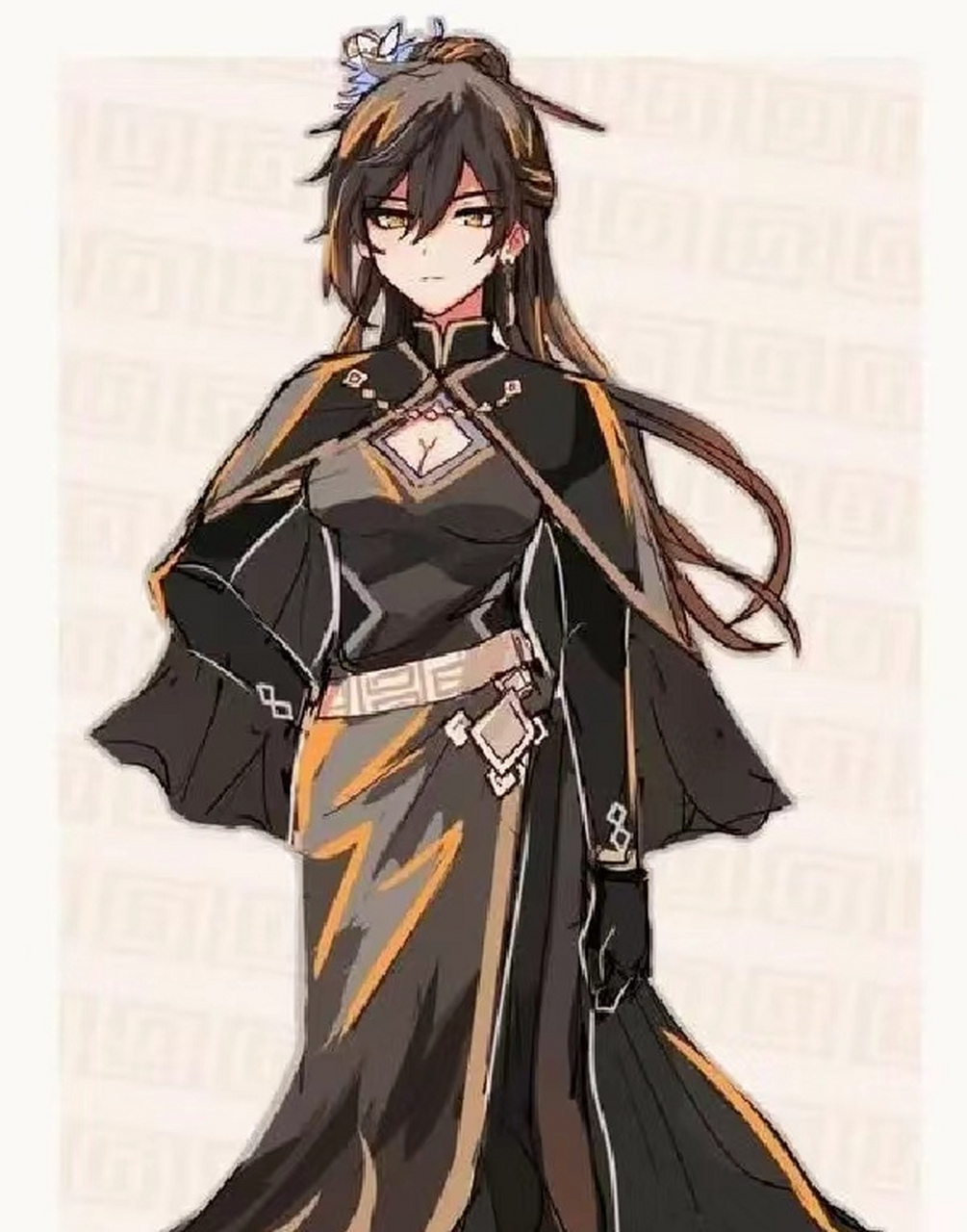 变成女孩子的帝君也太美了吧!#原神