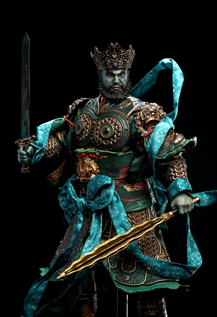 模型欣赏:haoyutoys 1/6 神话系列-南方增长天王 魔礼青,他是魔家四将