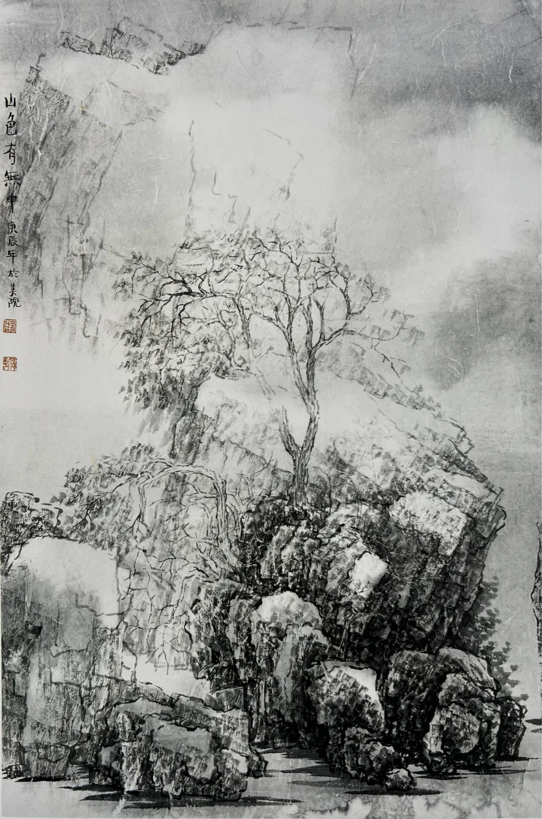 寒林山水对应着一种淡远,枯寂的审美格调——画家张伟平寒山枯木