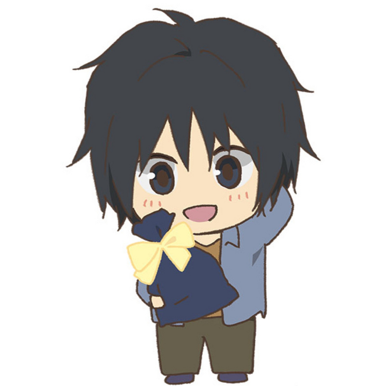 夏目友人帐# 夏目友人帐q版,官方生日贺图公开,娘口三三太可爱啦