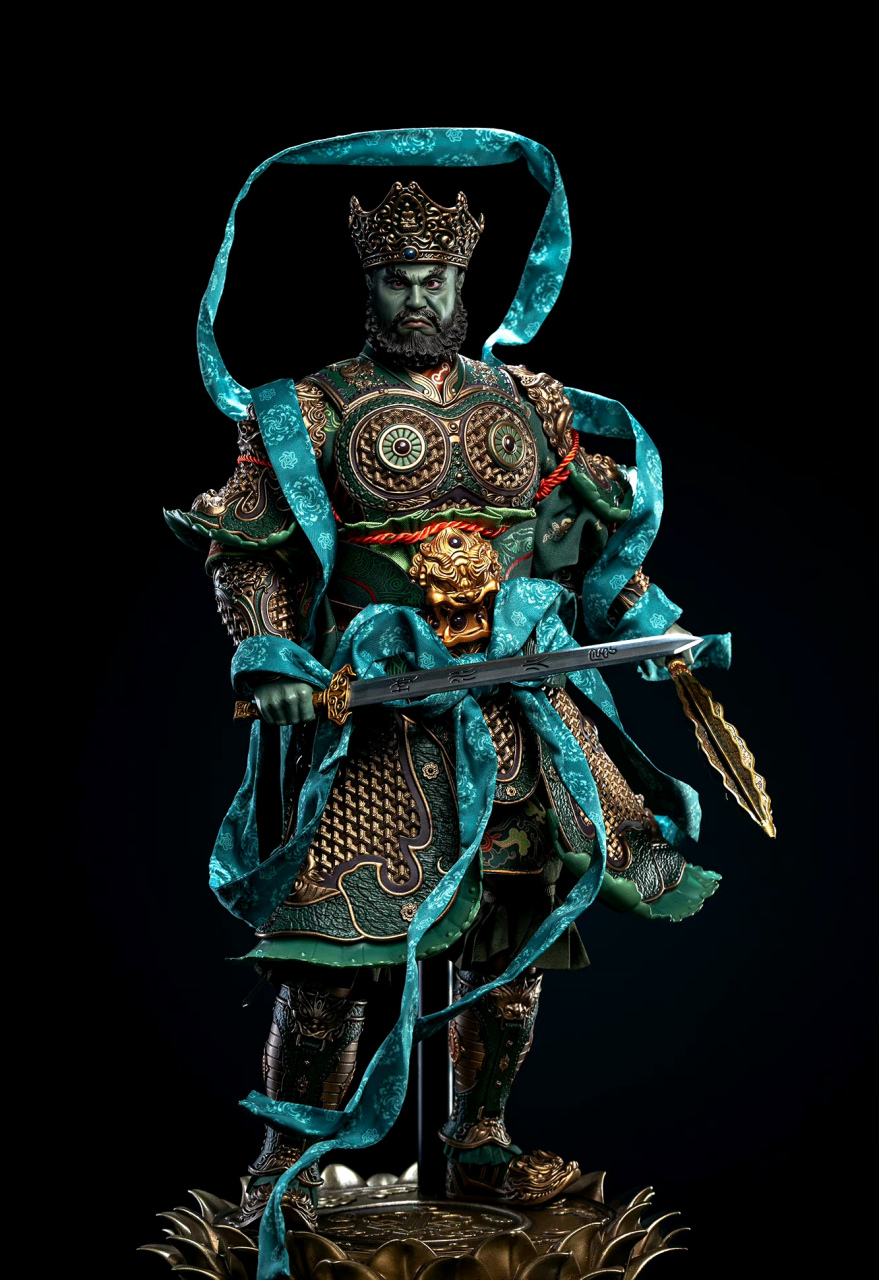 模型欣赏:haoyutoys 1/6 神话系列-南方增长天王 魔礼青,他是魔家四将